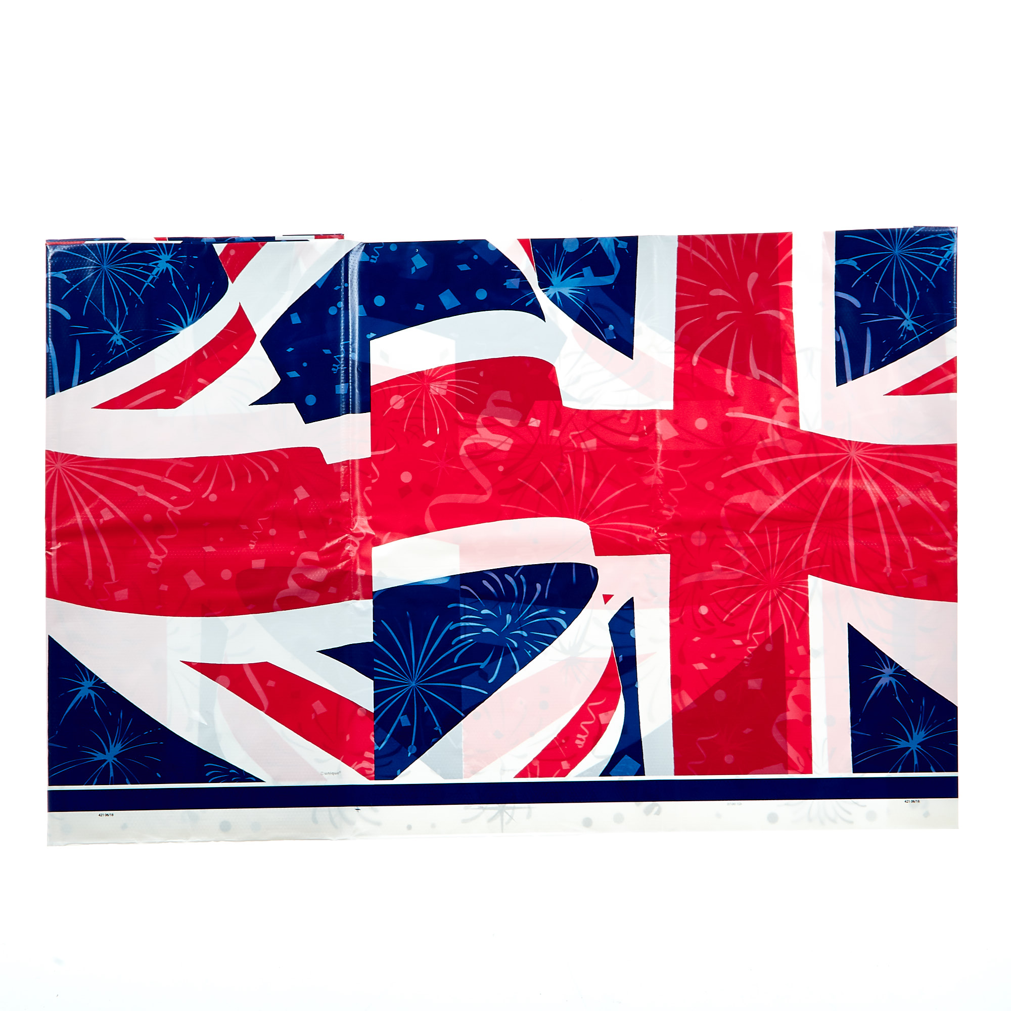 Union Jack Party Tableware & Decorations Bundle - 16 Guests