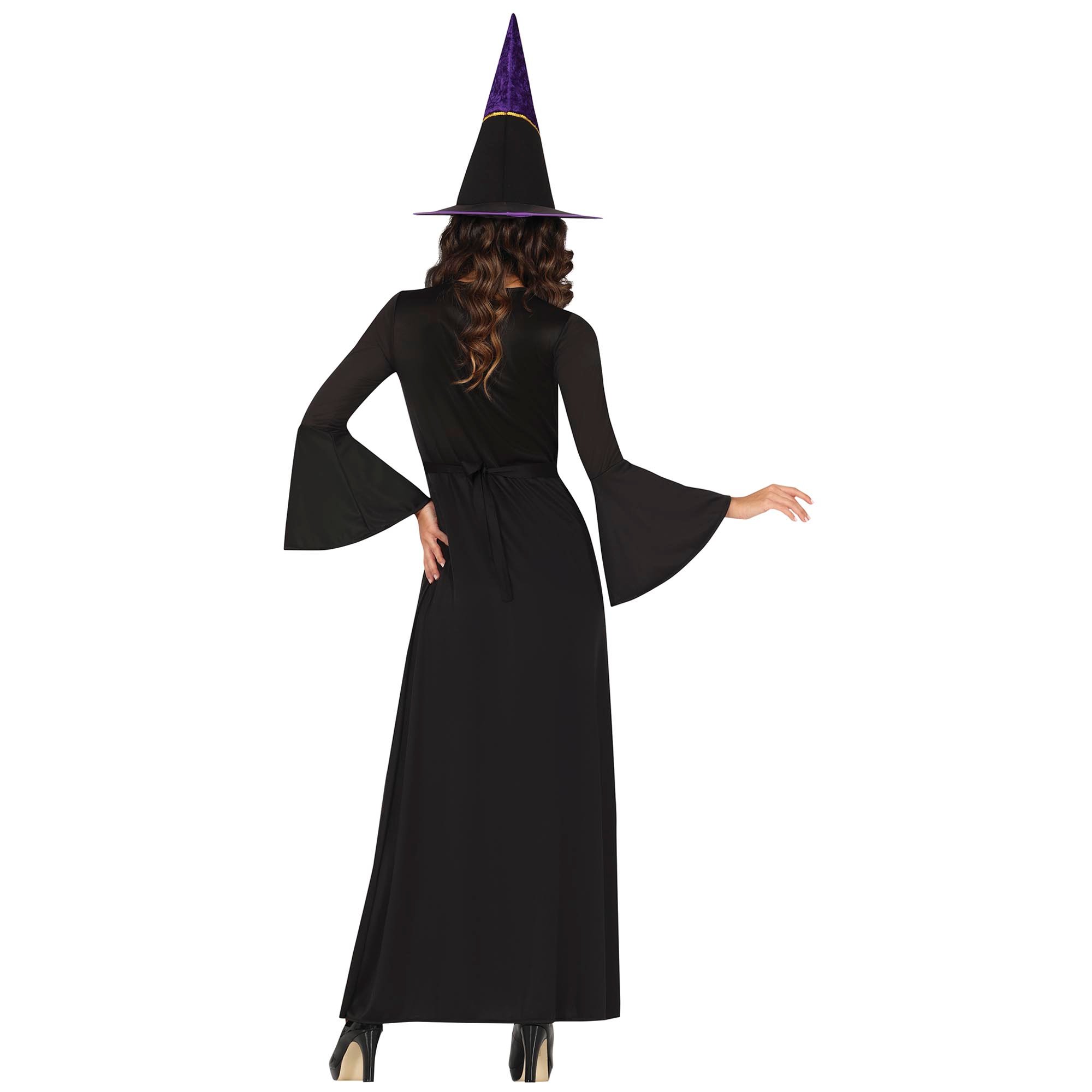 Purple Witch Adult Fancy Dress Costume
