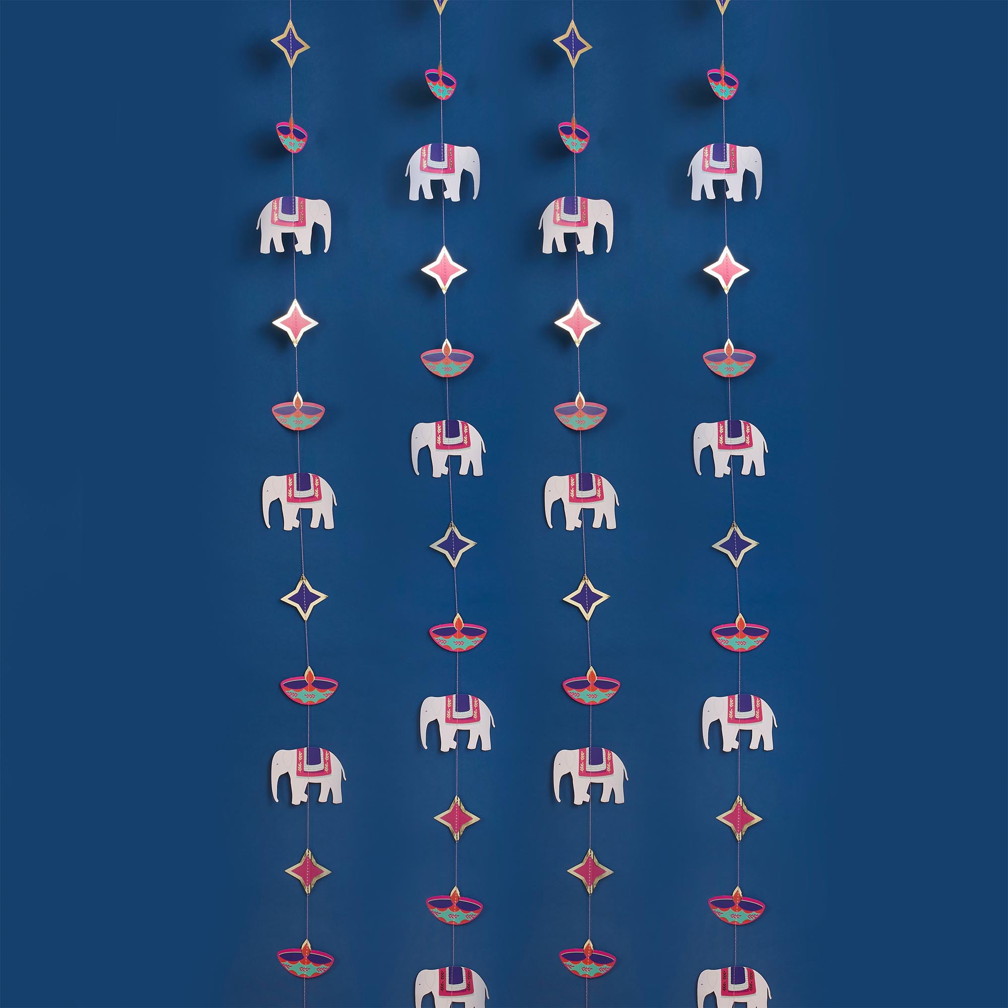 Diwali Hanging Card Decoration 5m