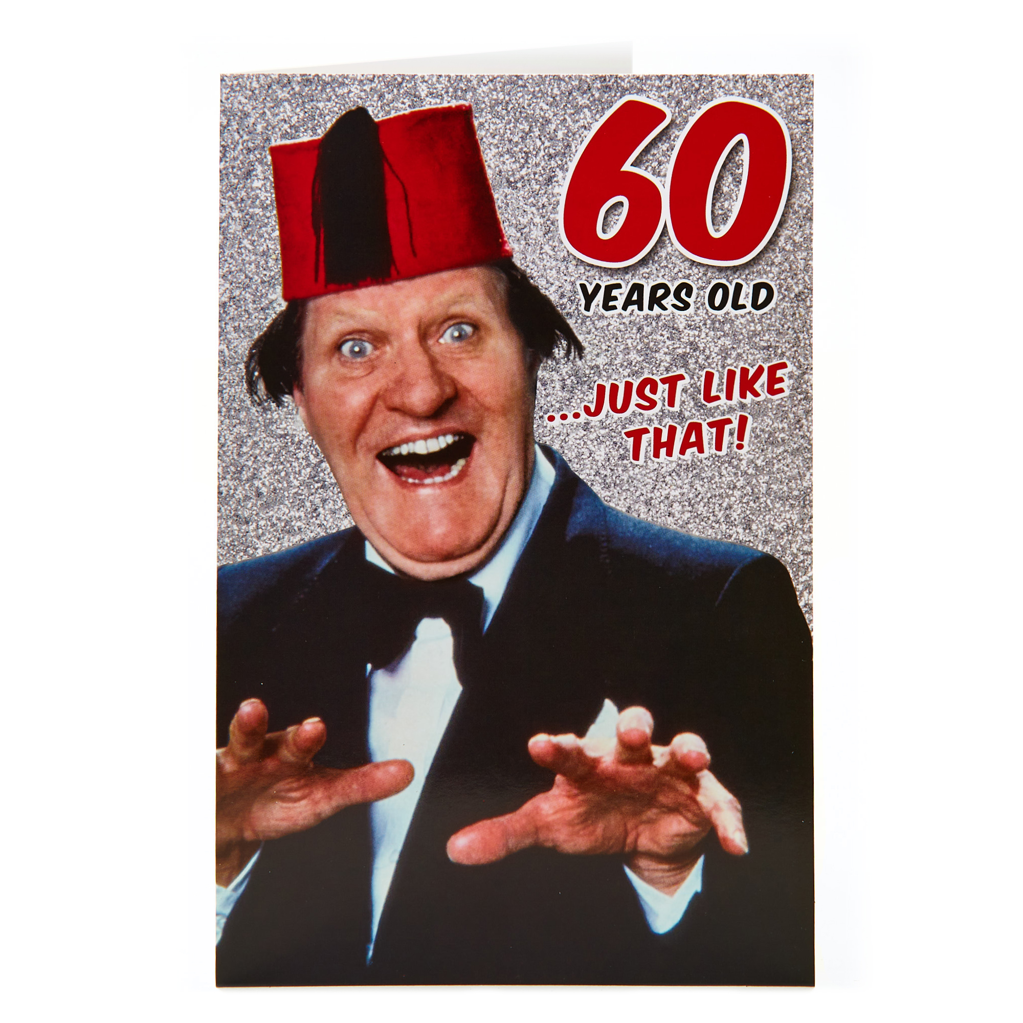 Tommy Cooper 60th Birthday Card