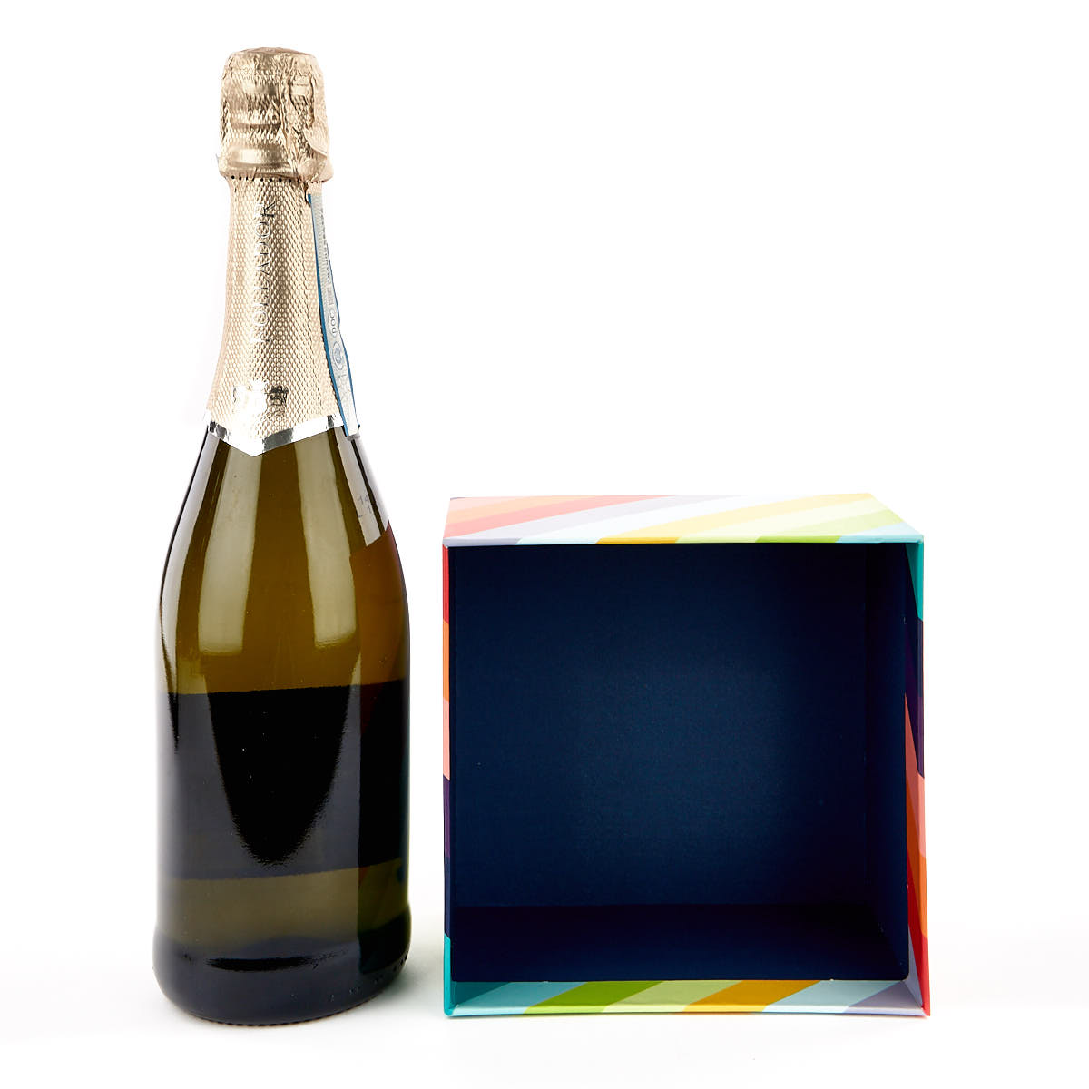 Luxury Gift Box Set Of Four - Rainbow Stripes