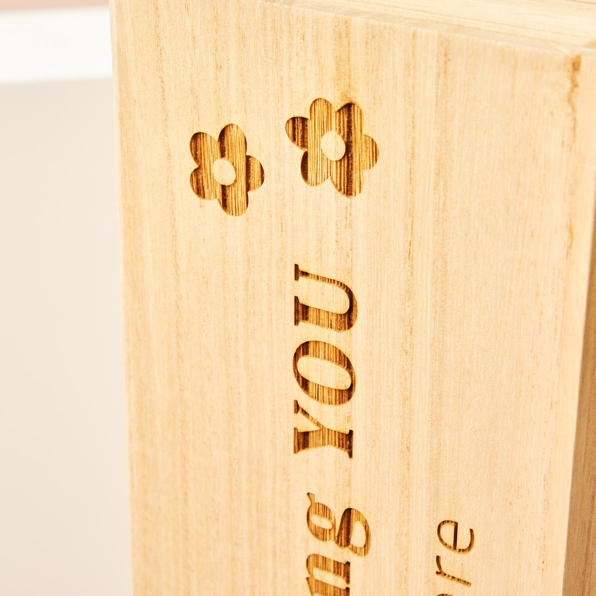 Engraved Wooden Box With Luxury Prosecco - Cheers to amazing YOU