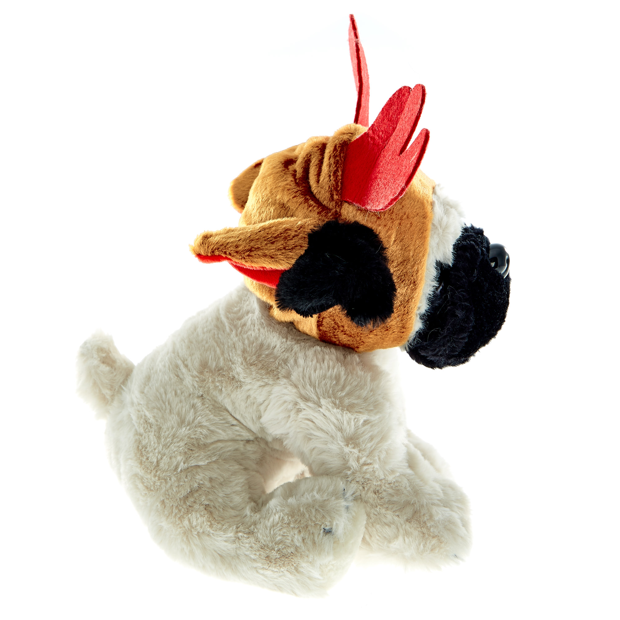 Reindeer Pug Soft Toy 