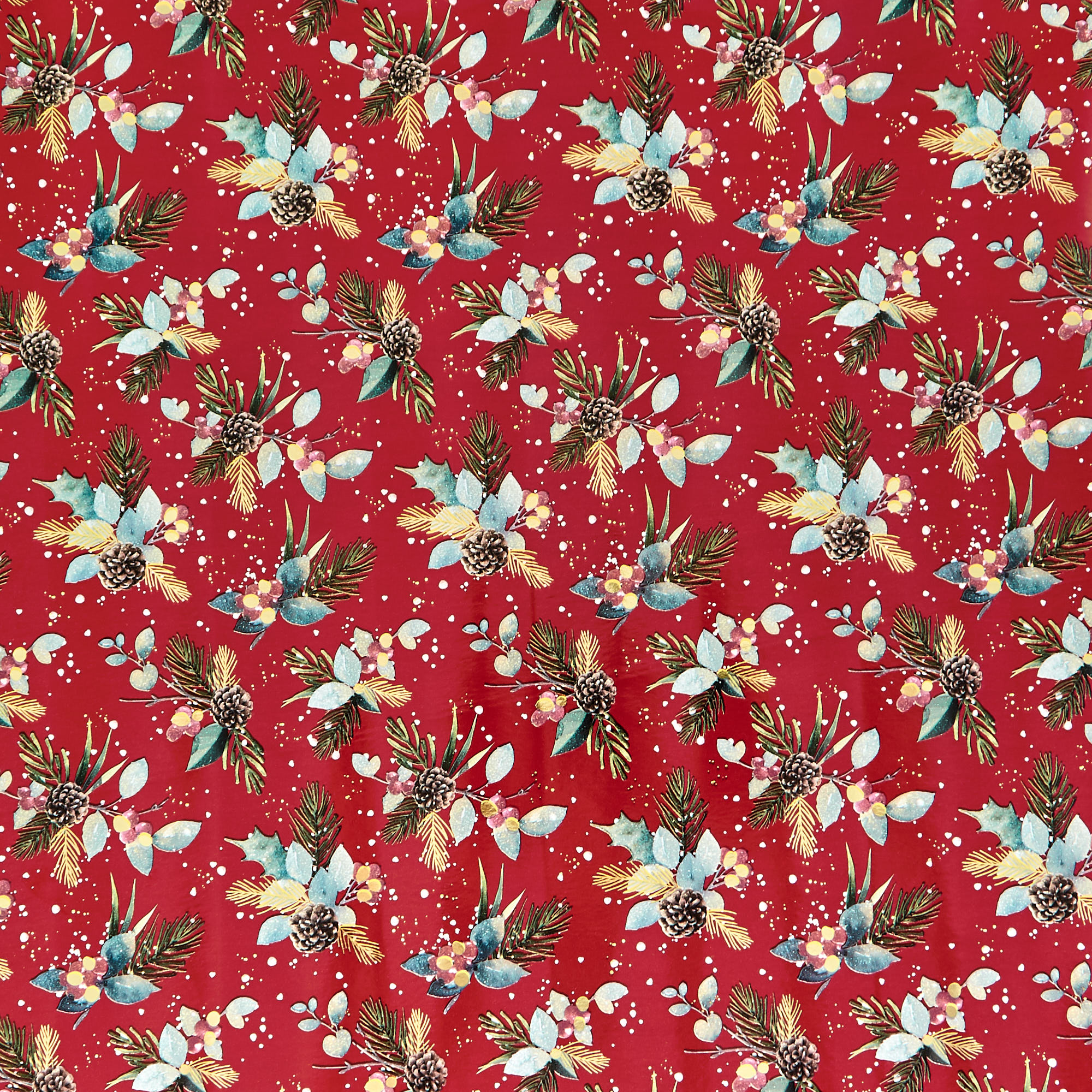 Joy & Leaves Christmas Gift Wrap Pack