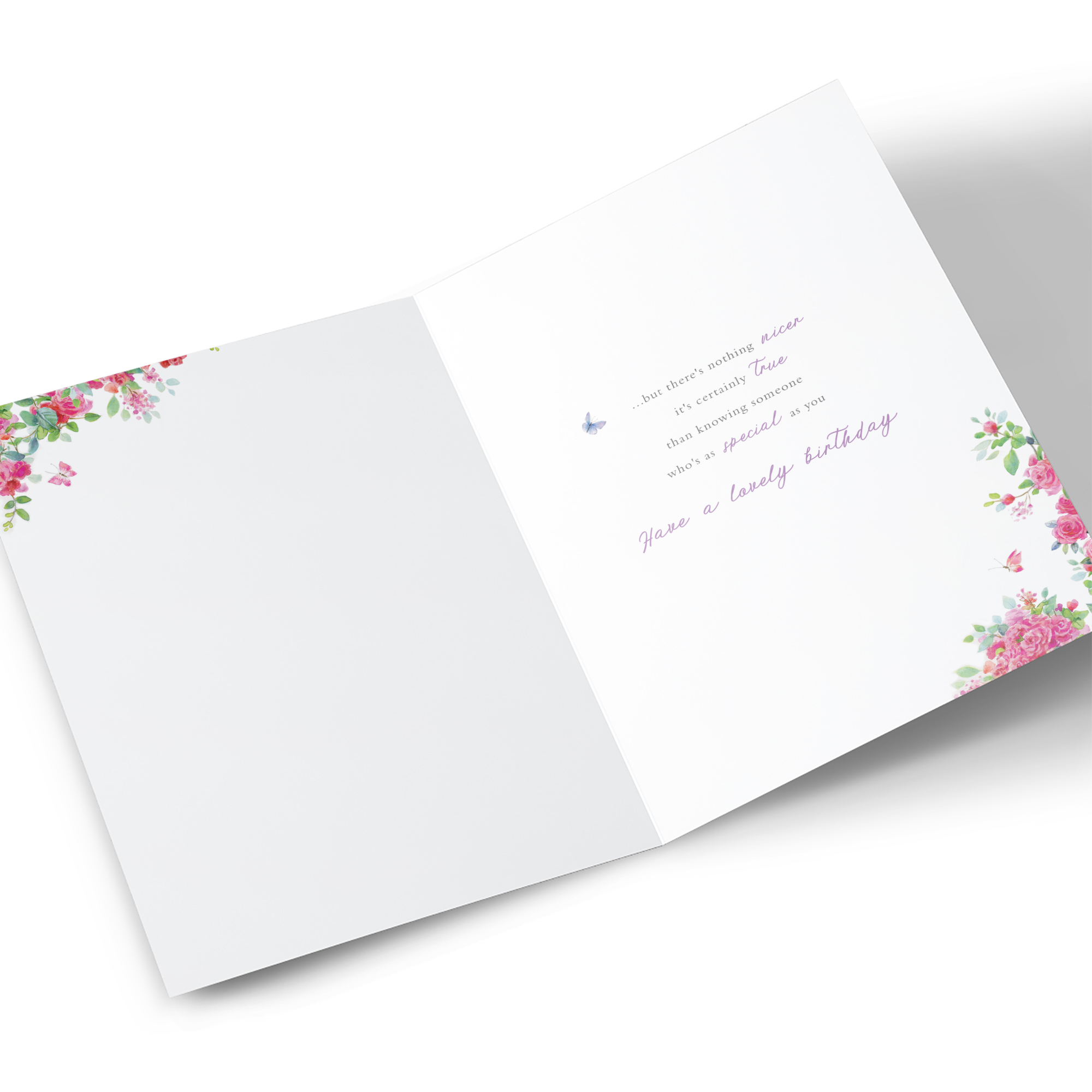 Birthday Card - Garden Someone Special 