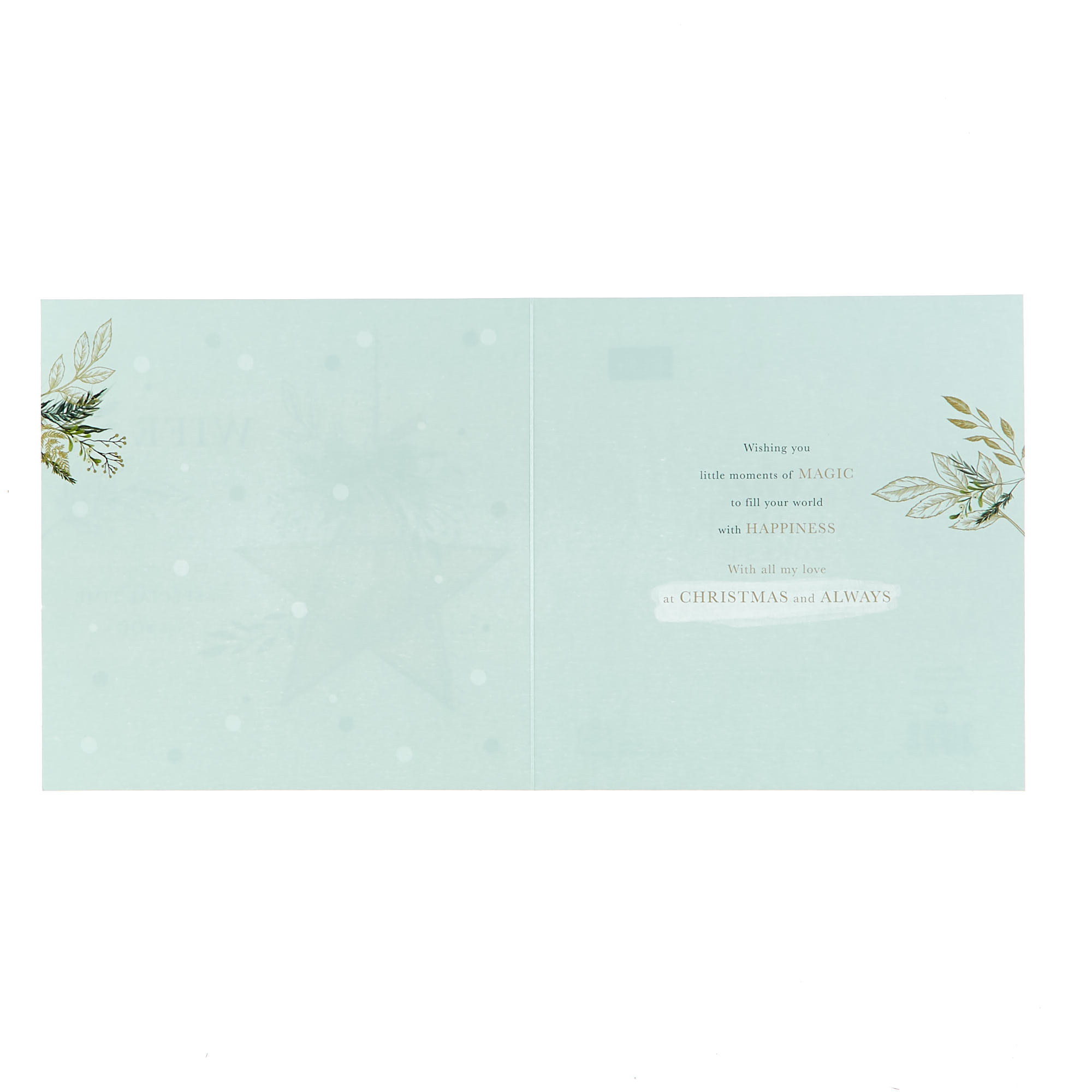 Christmas Card - Wife This Special Time