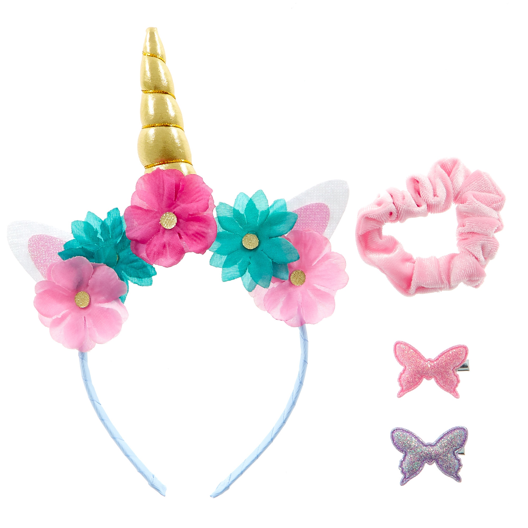 Happy Rainbows Unicorn Headband & Accessories 