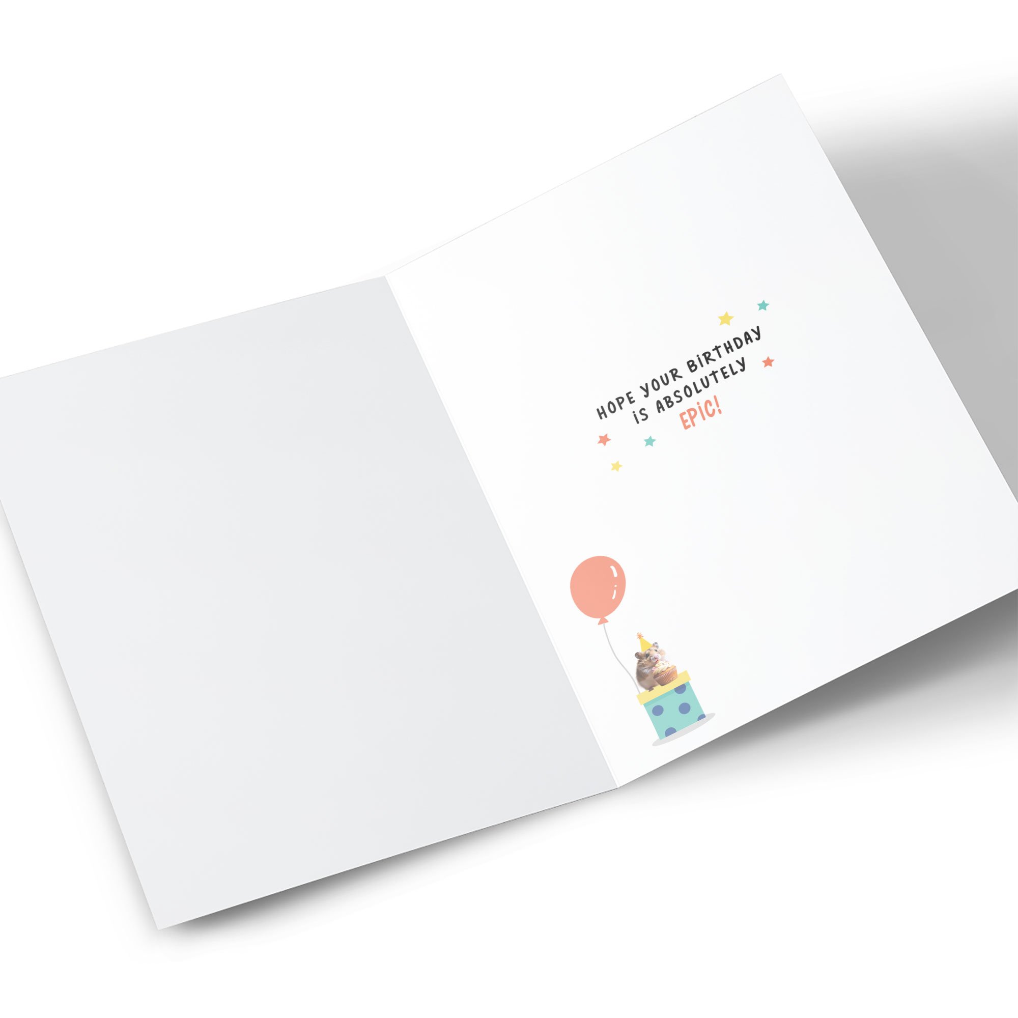 11th Birthday Card - Happy Cake and Fun Day