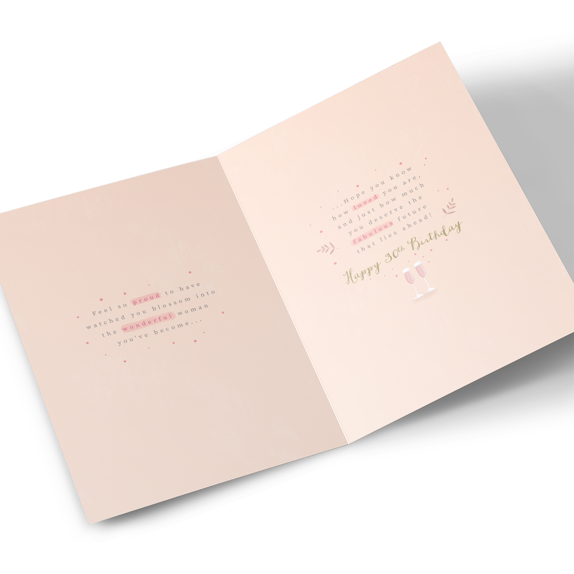 30th Birthday Card - Celebrate in Style, Granddaughter