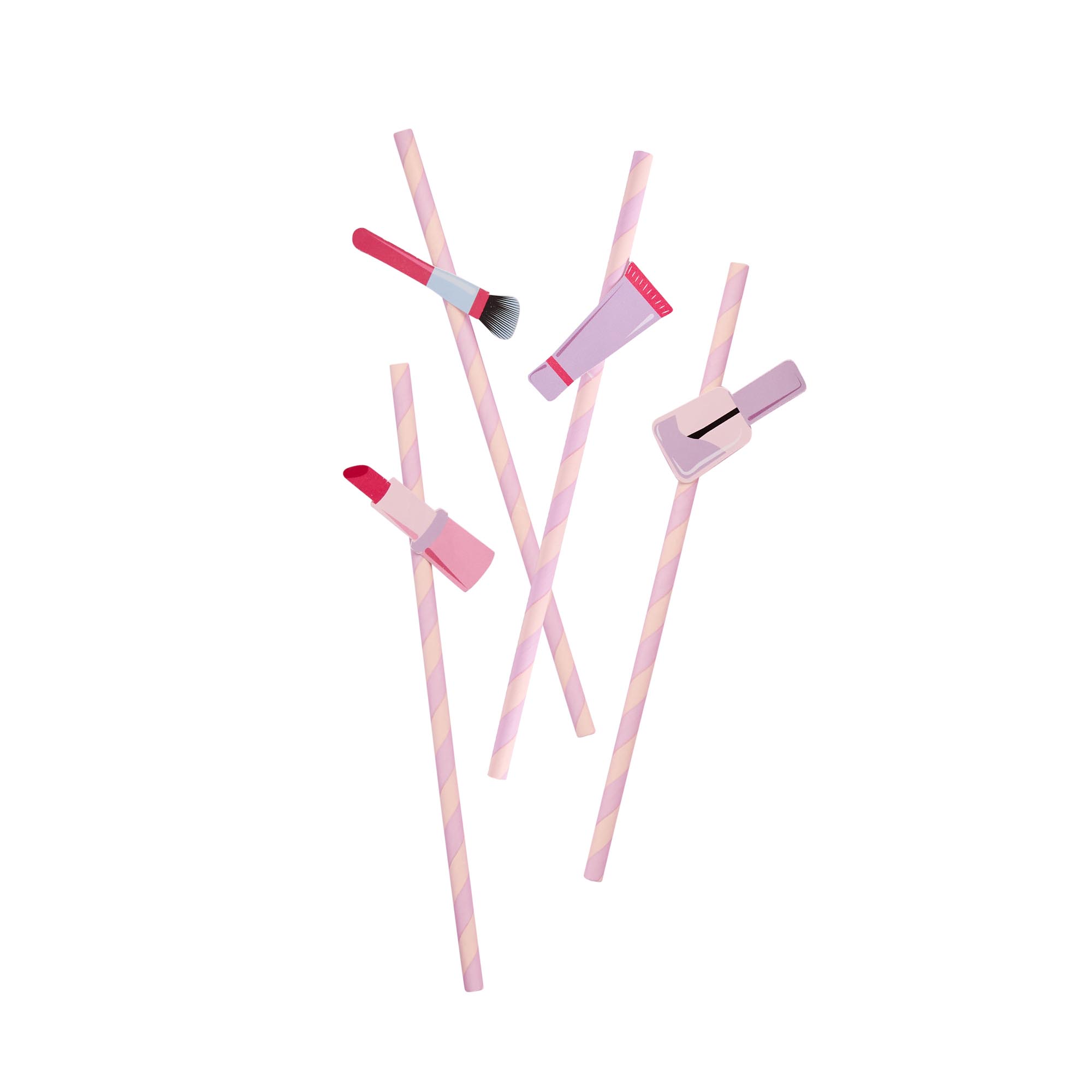 Make Up Paper Straws - Pack of 16