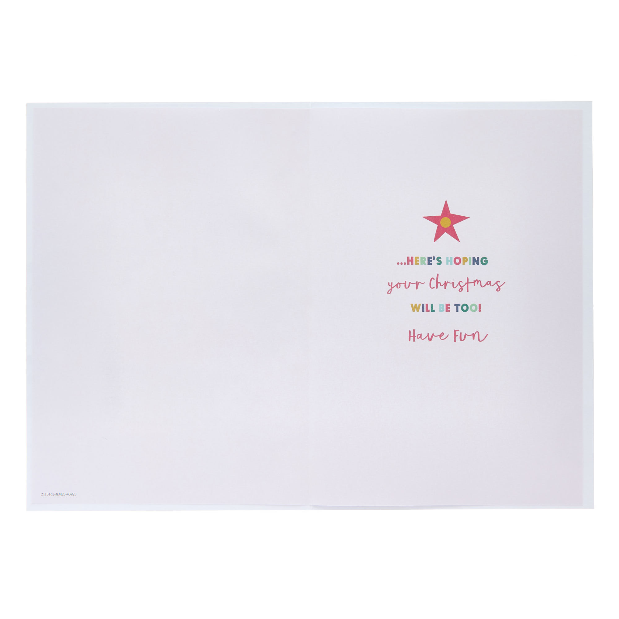 Grandson Crackers & Confetti Christmas Card