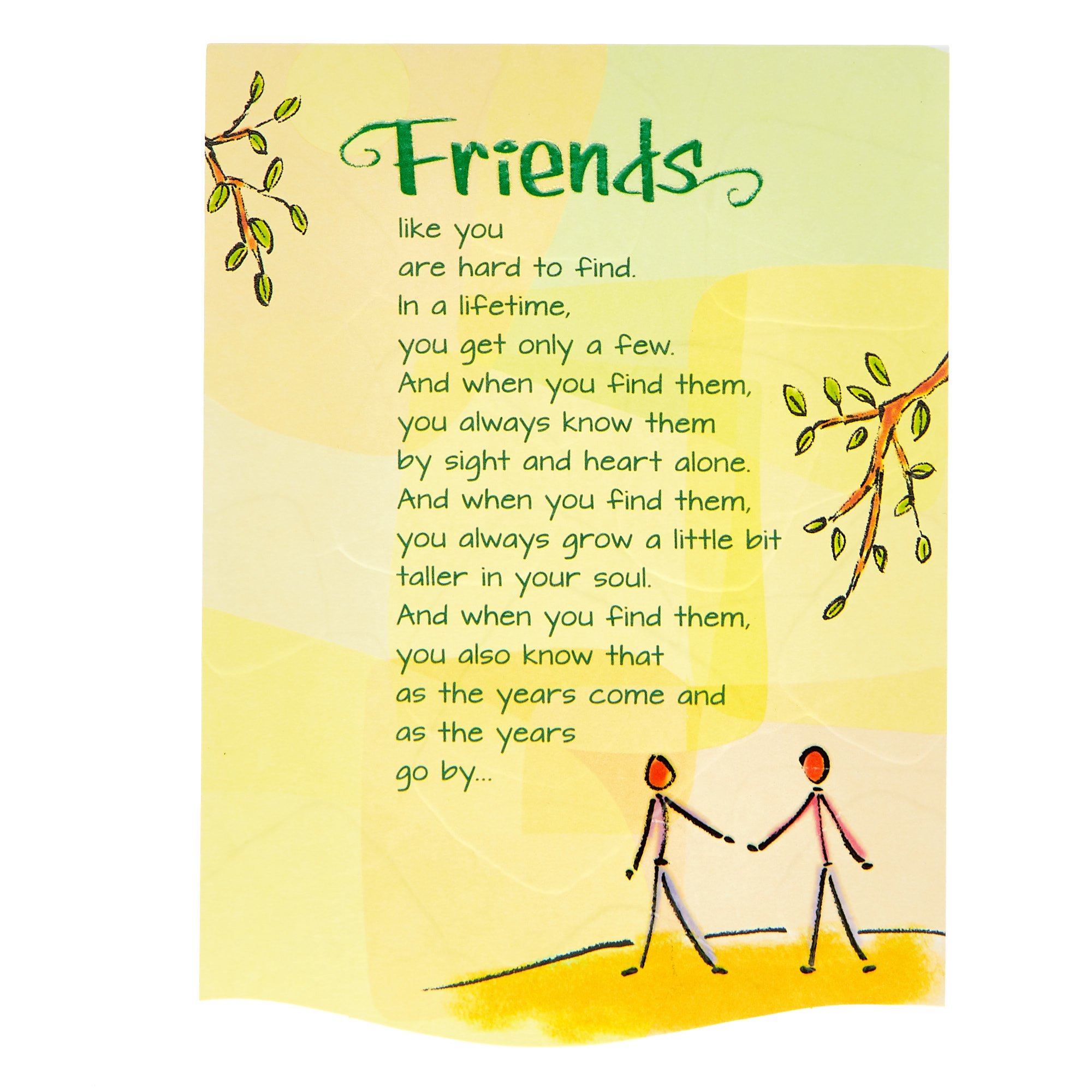 Blue Mountain Arts Card - Friends Like You