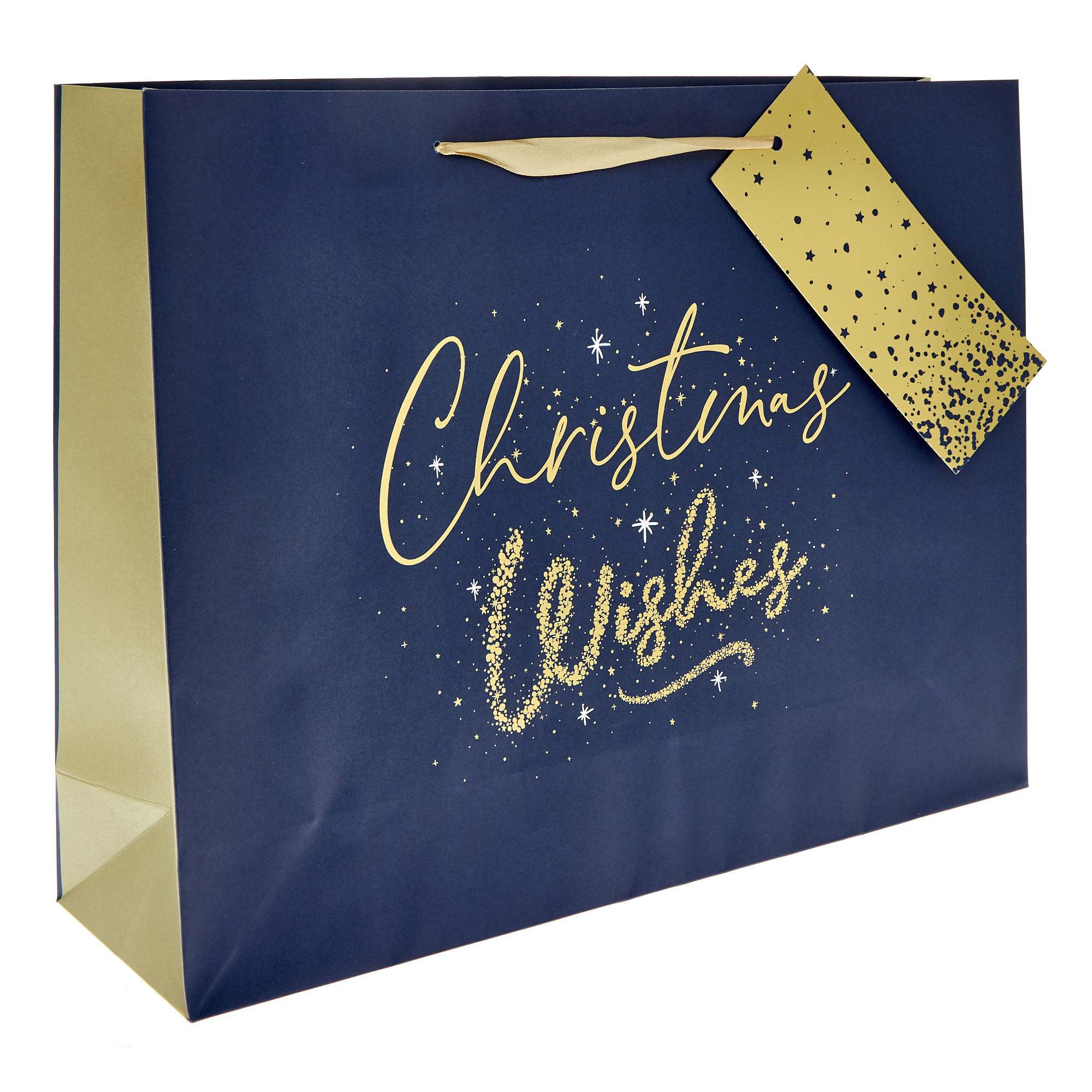 Buy Christmas Wishes Extra Large Landscape Christmas Gift Bag for GBP 1.69 Card Factory UK