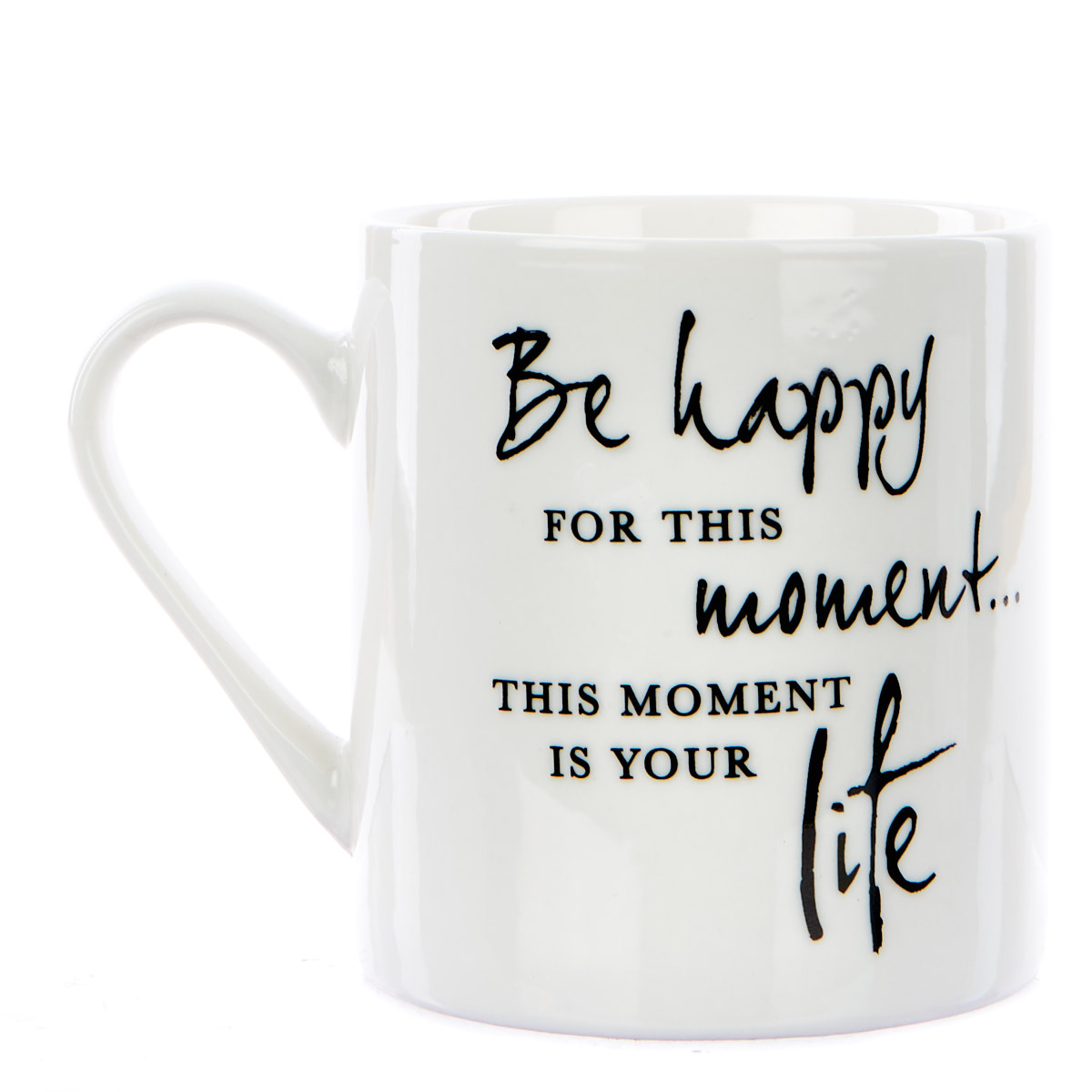 Victoria Meredith Thoughts For Life Mug - Be Happy 