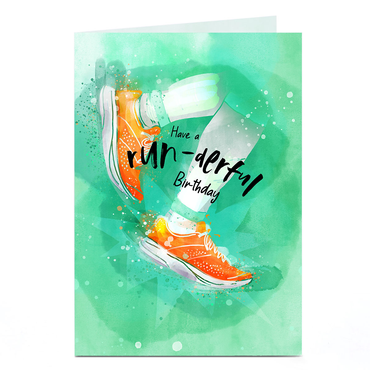 Personalised Birthday Card - Have A Run-derful Birthday