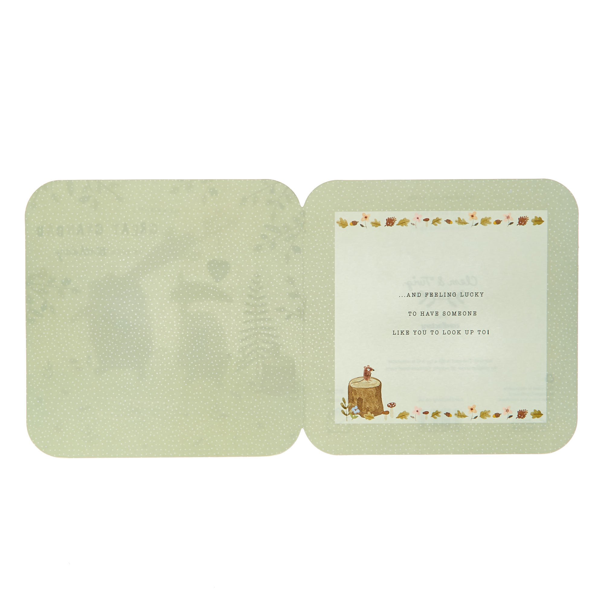 Great Grandad Hedgehogs Birthday Card