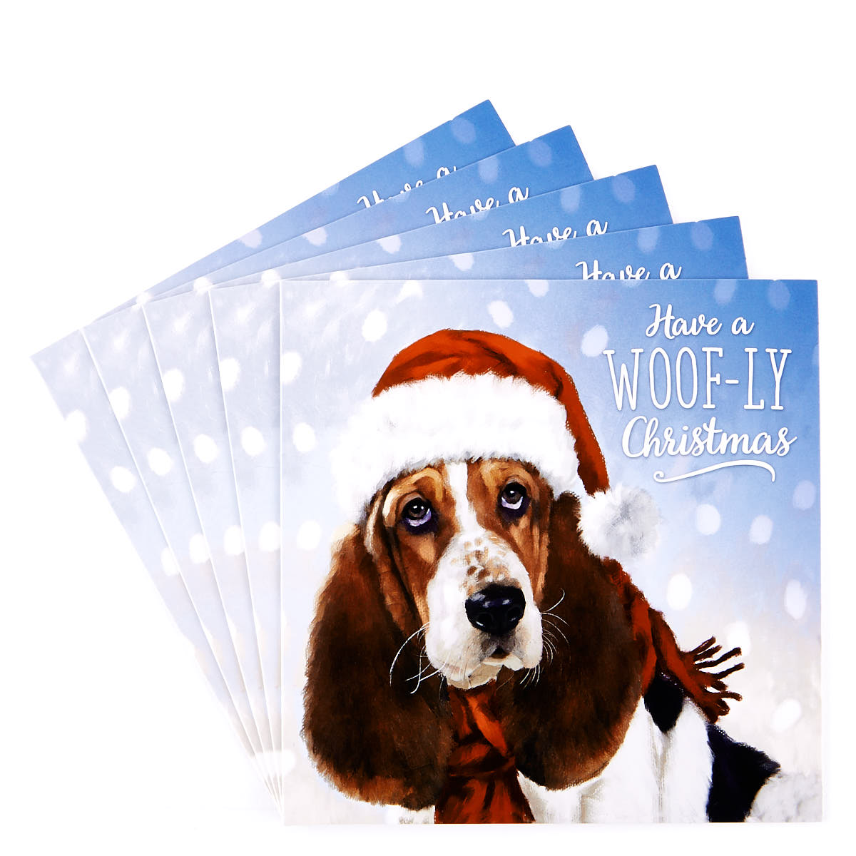 Charity Christmas Cards - Christmas Dog Pack Of 10