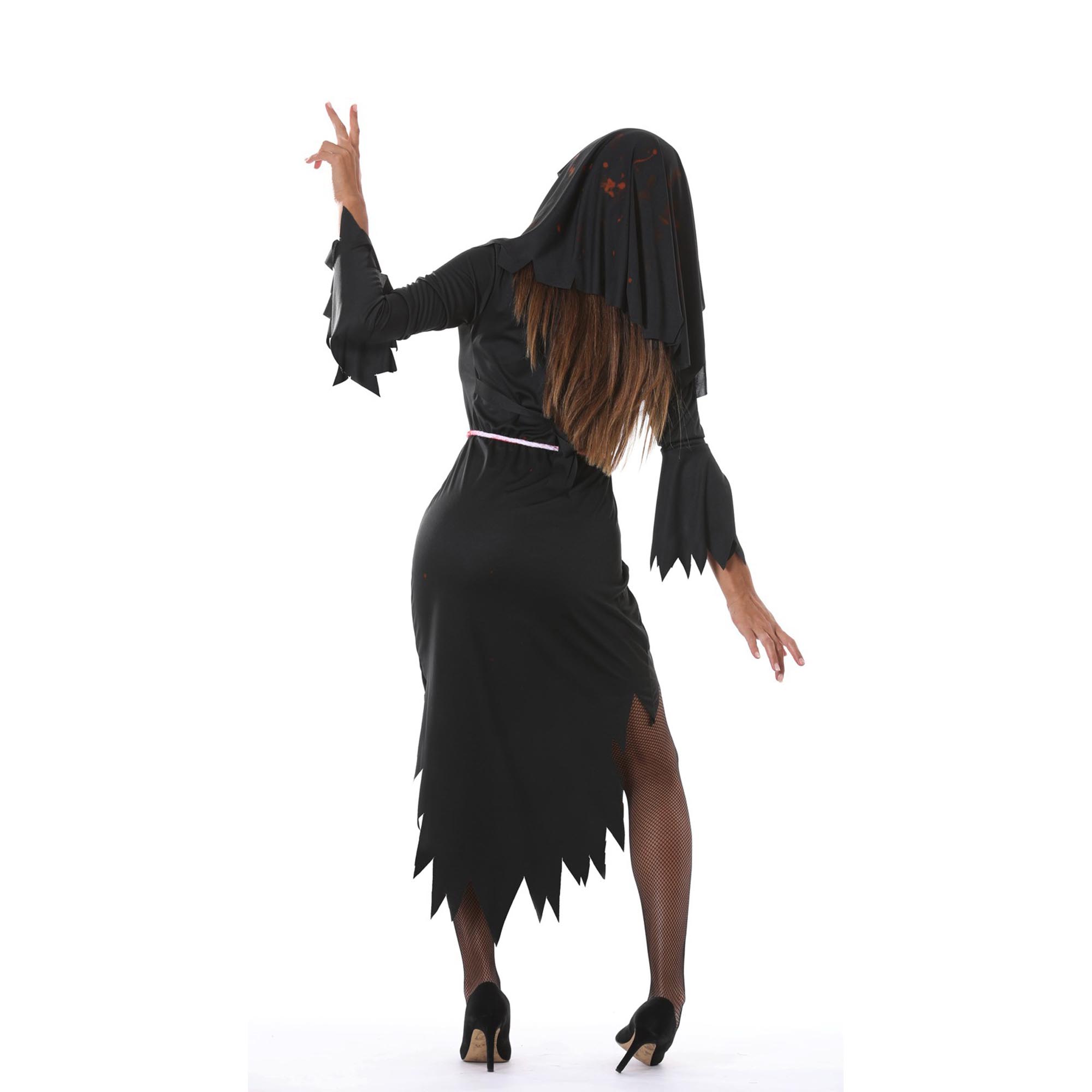 Zombie Nun Adult Fancy Dress Costume 