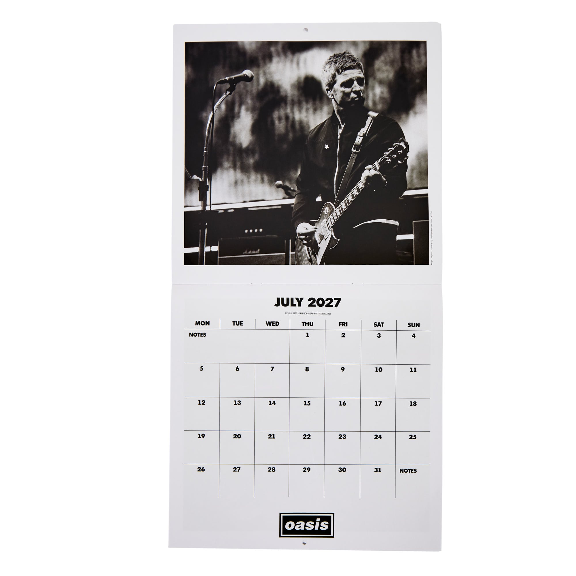Official Oasis 2027 Square Wall Calendar