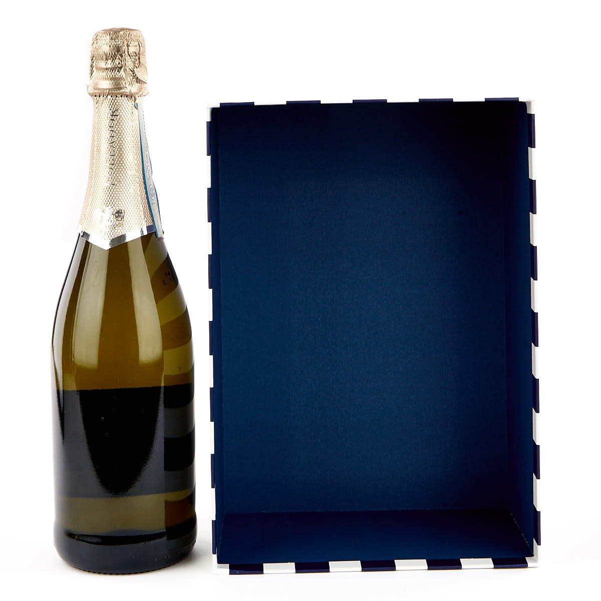 Luxury Gift Box Set Of Four - Blue Geometric