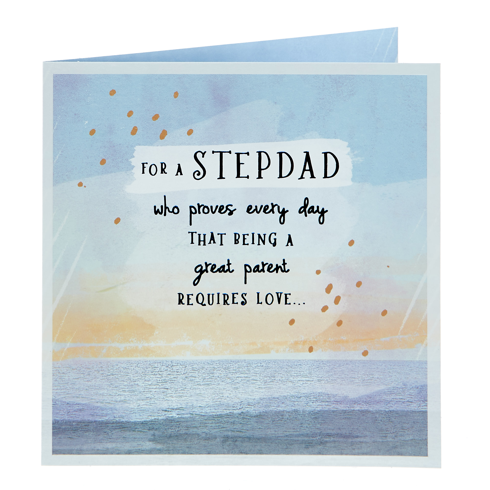 Charity Father's Day Card - For A Stepdad Who...