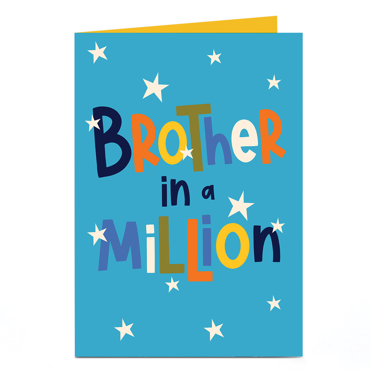Birthday Card - Brother in a Million