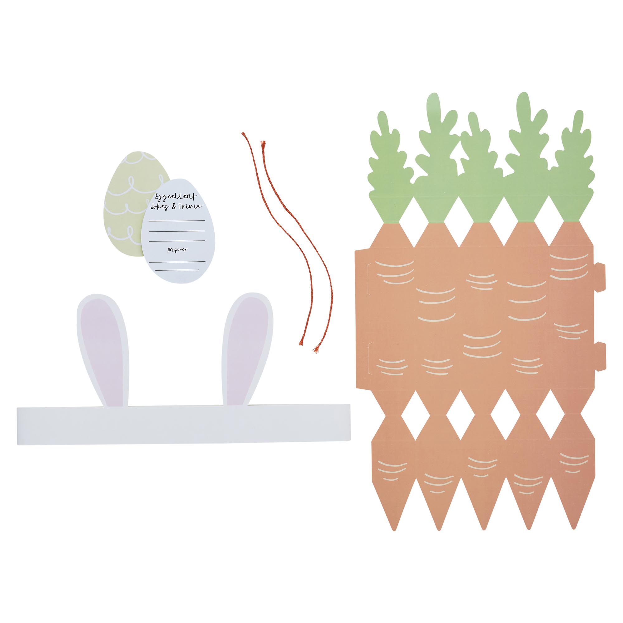 Carrot DIY Cracker Set - Pack of 6