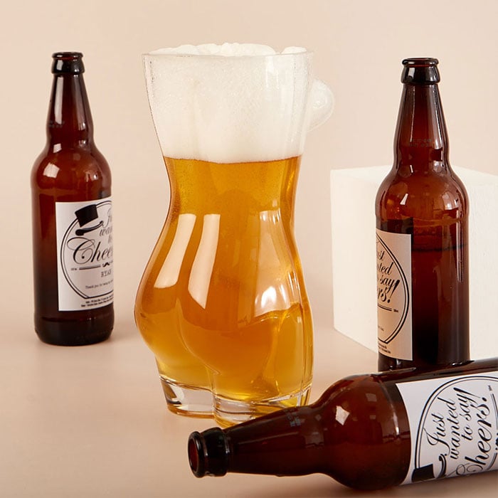 Cheeky Torso Glass & Ornament