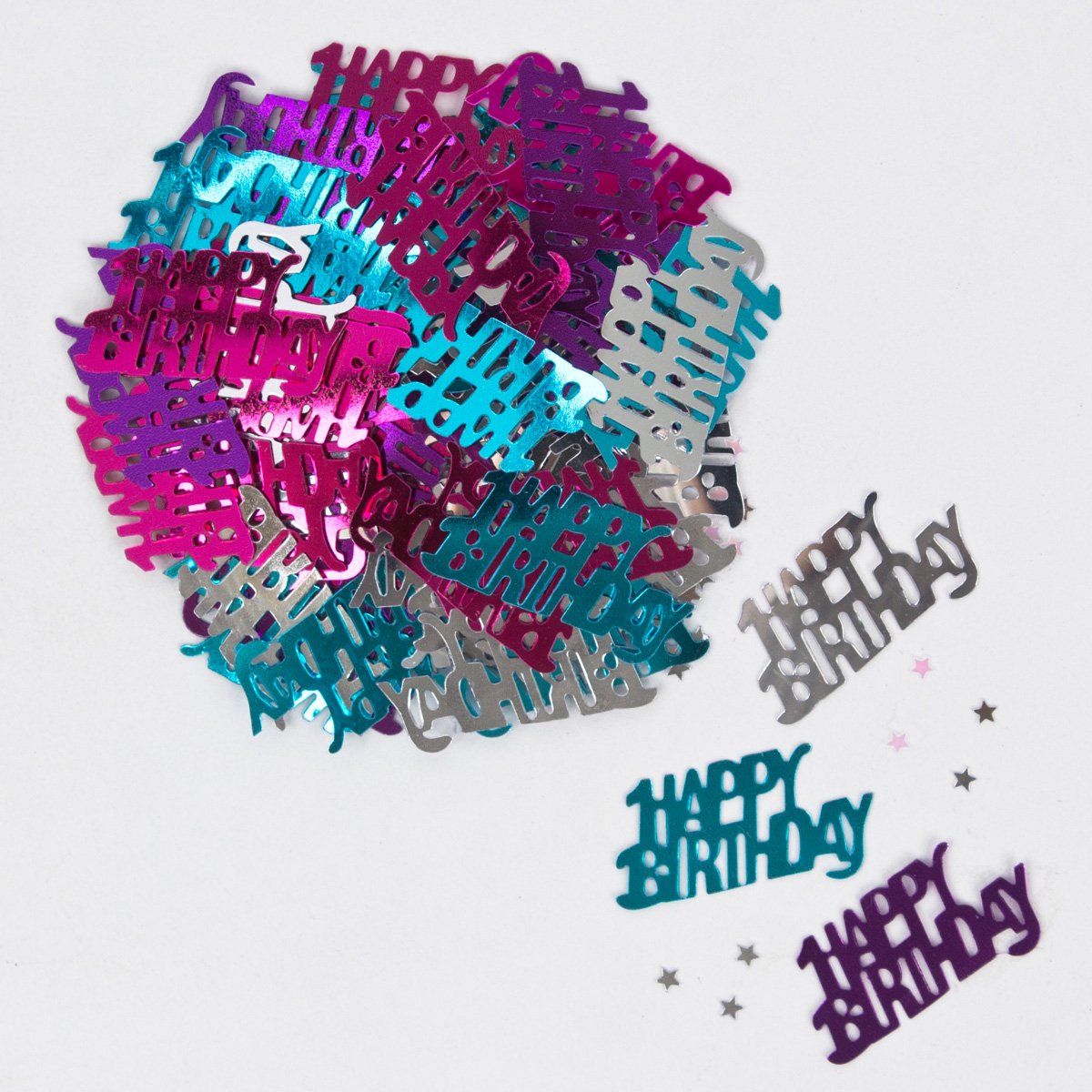Buy Assorted Happy Birthday Table Confetti for GBP 0.99 Card Factory UK