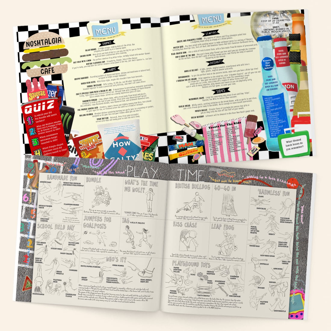 Personalised Book - Memory Lane 40th Birthday