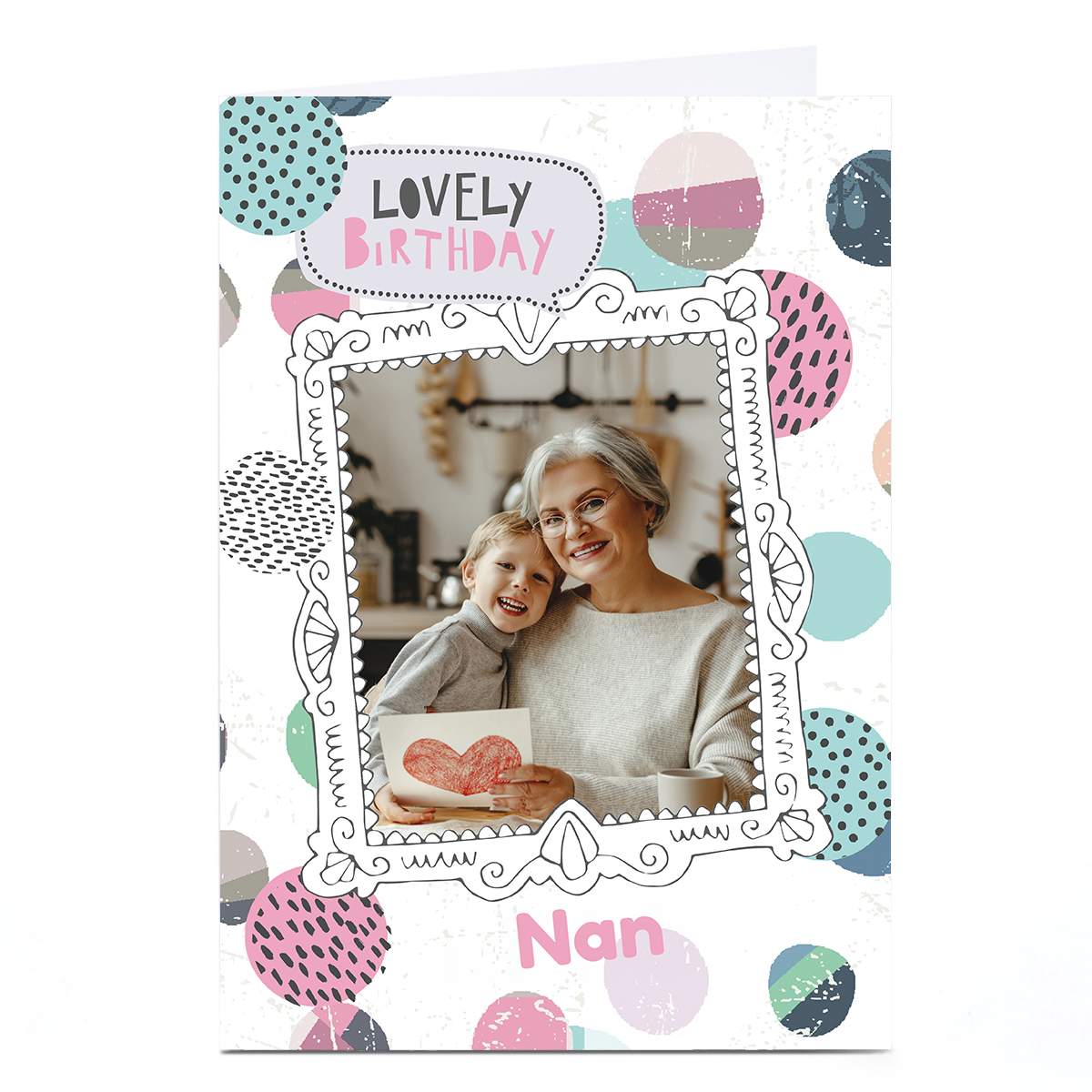 Photo Bev Hopwood Birthday Card - Lovely Birthday Nan