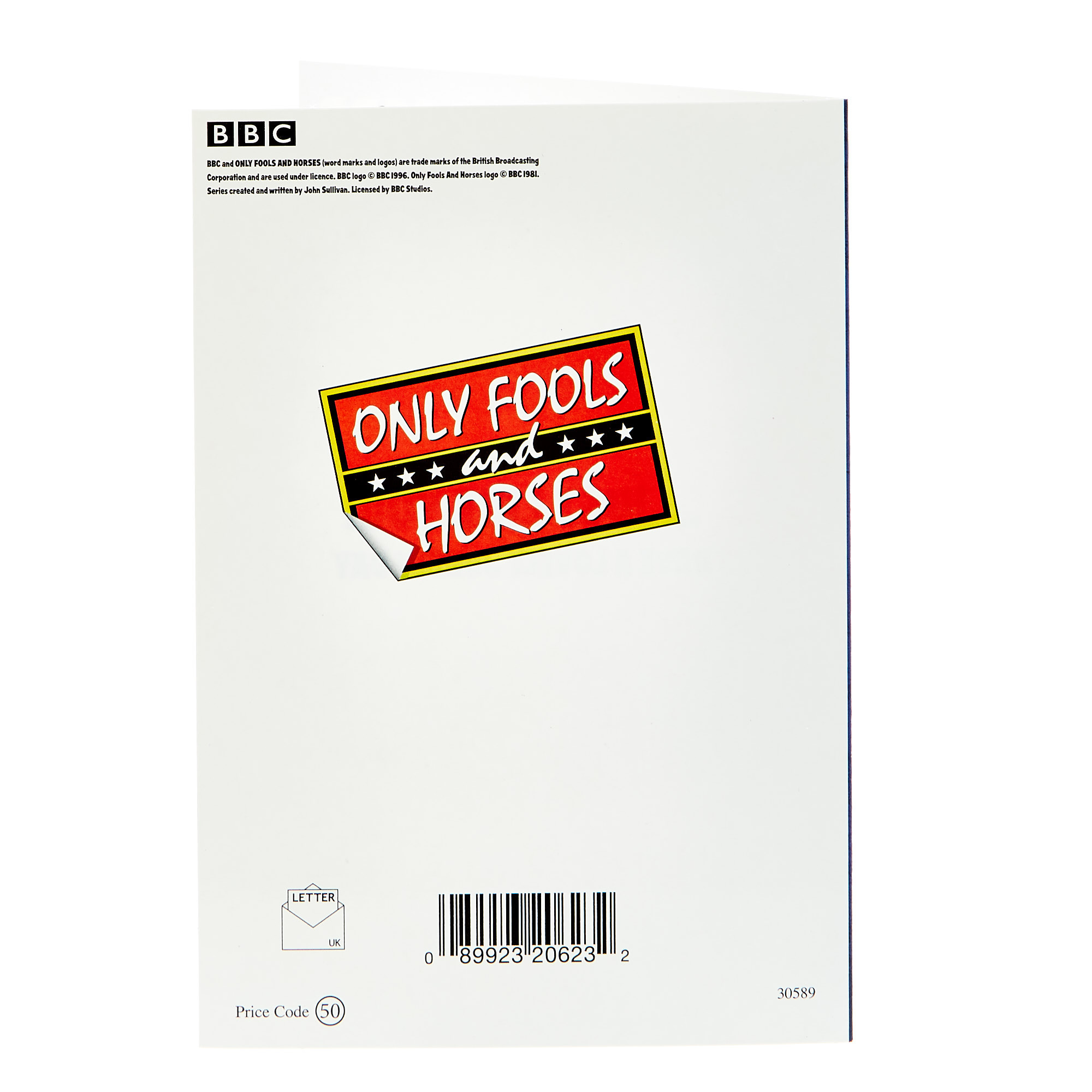 Only Fools & Horses Birthday Card - Priceless Antique