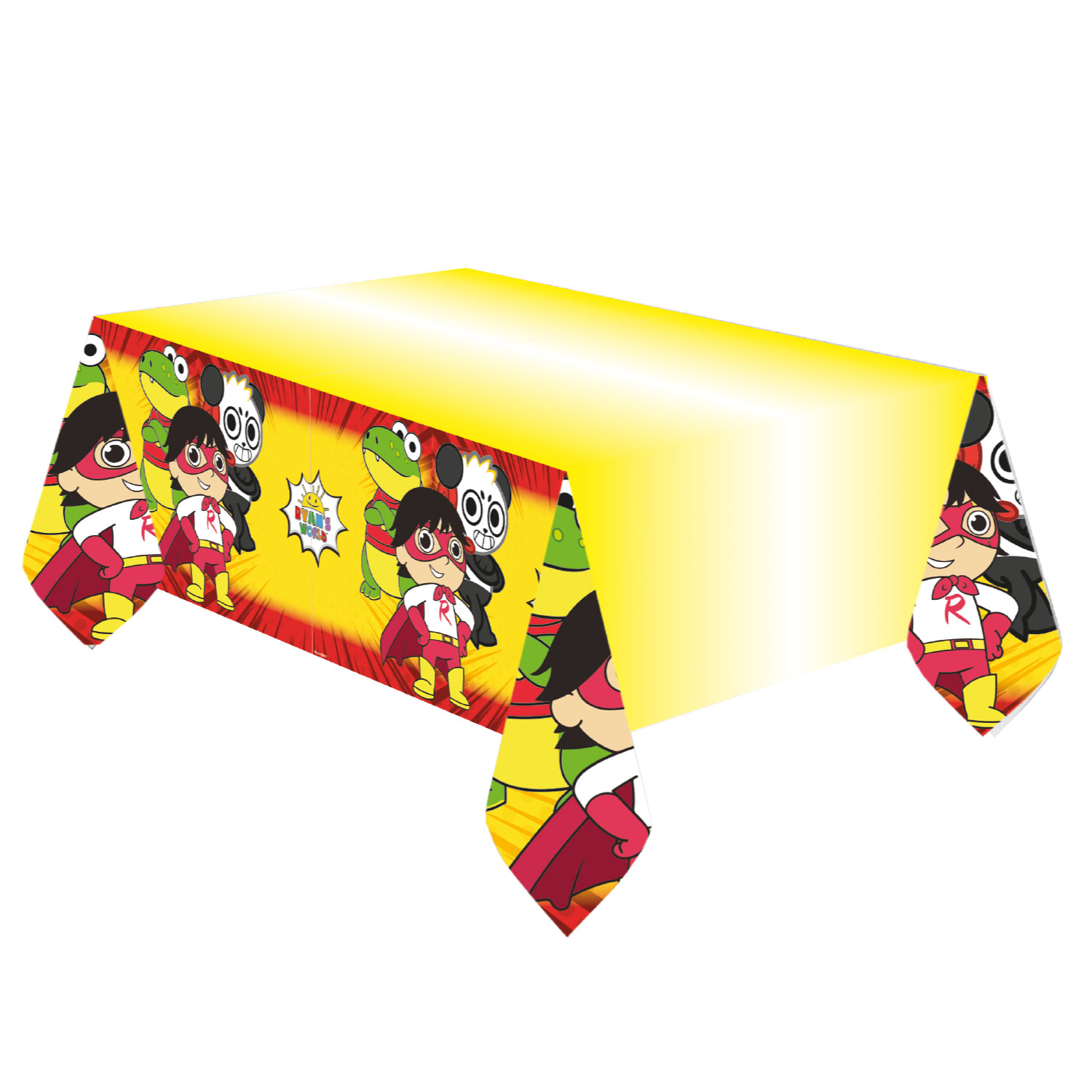 Ryan's World Party Tableware & Decorations Bundle - 16 Guests