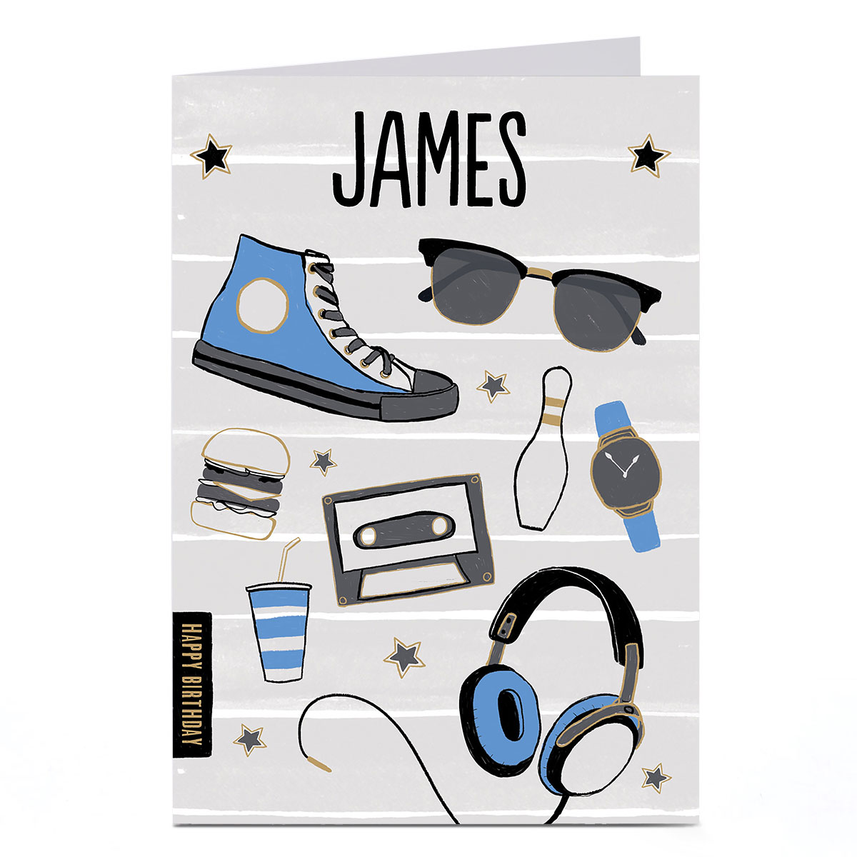 Personalised Birthday Card - Cool Stuff