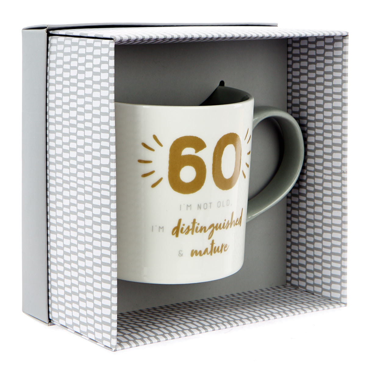 60th Birthday Mug - Distinguished & Mature