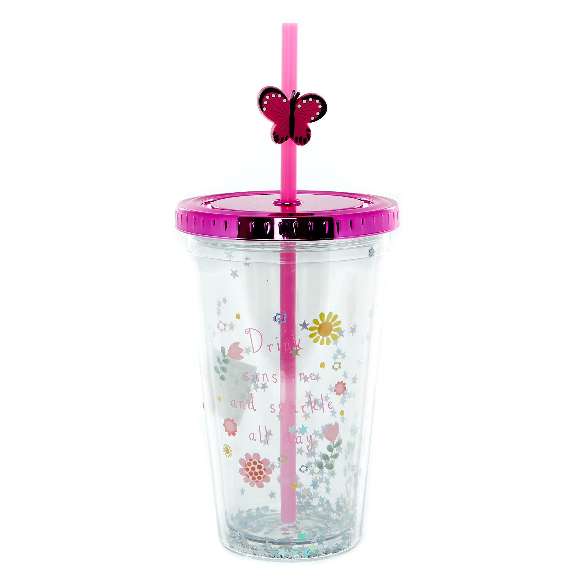 Sparkle Tumbler & Hair Accessories Gift Set