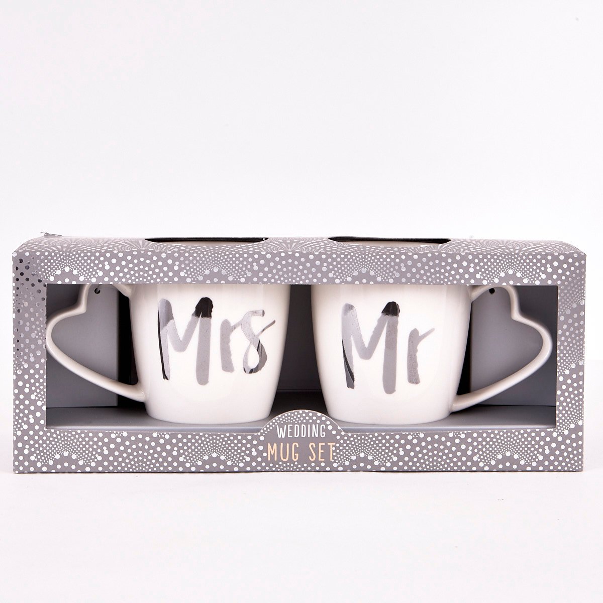 Mr & Mrs Wedding Mug Set