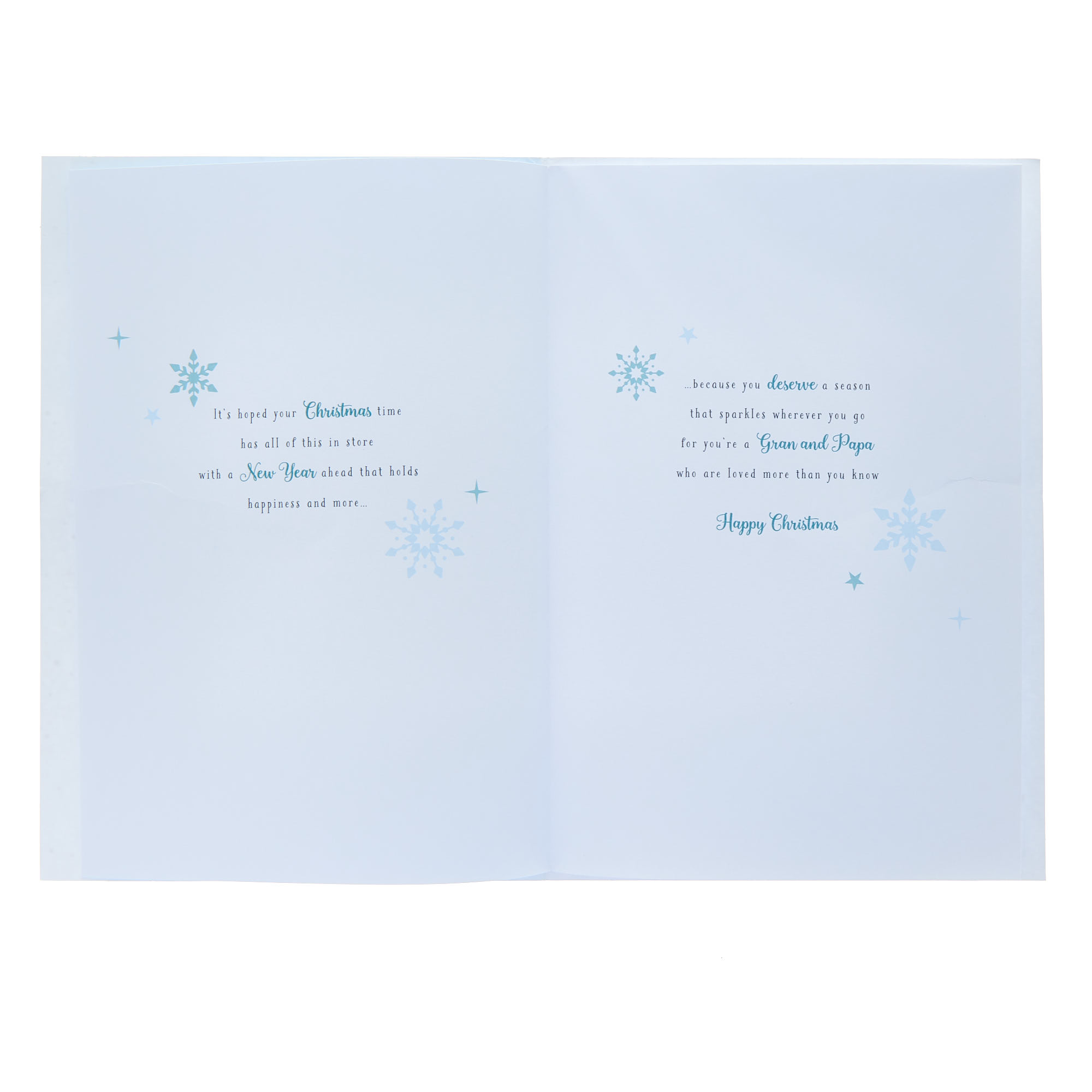 Gran & Papa Polar Bears Christmas Card