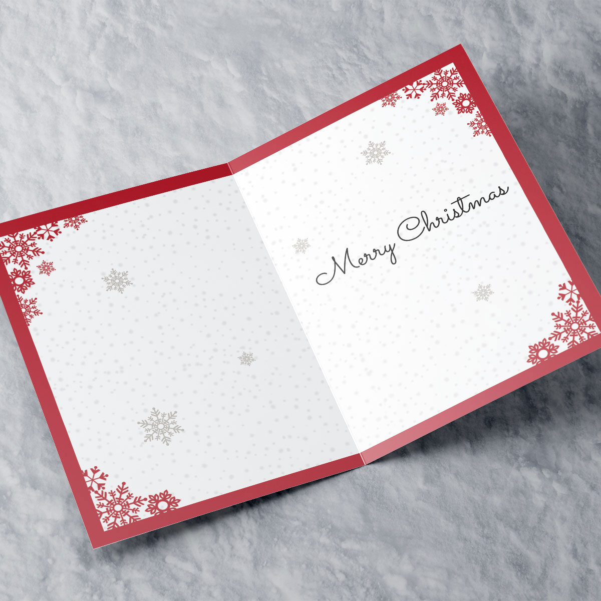 Personalised Christmas Card - Bears At The Door