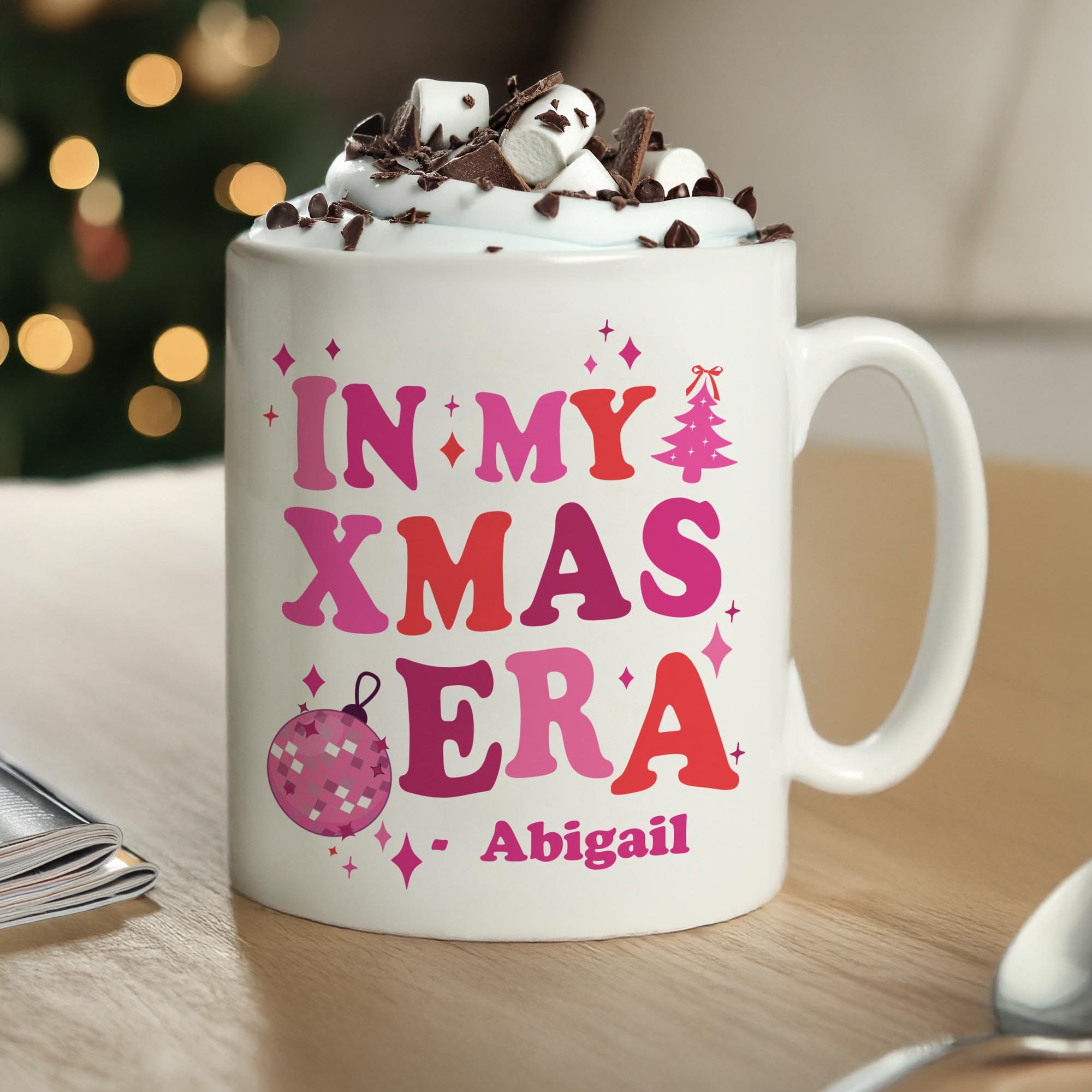 Personalised In My Christmas Era Mug,  Personalised In My Christmas Era Mug