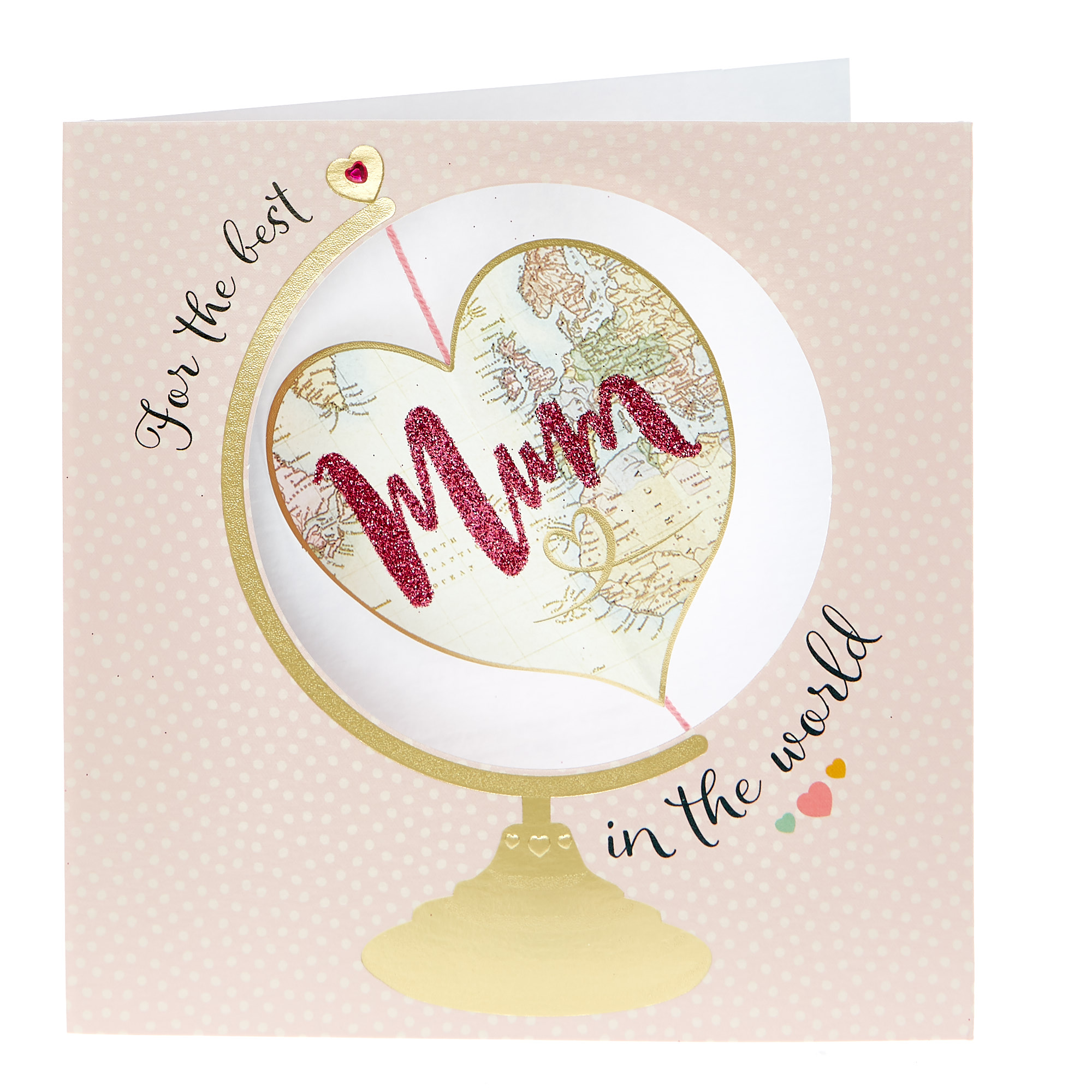 Boutique Mother's Day Card - Best Mum In The World