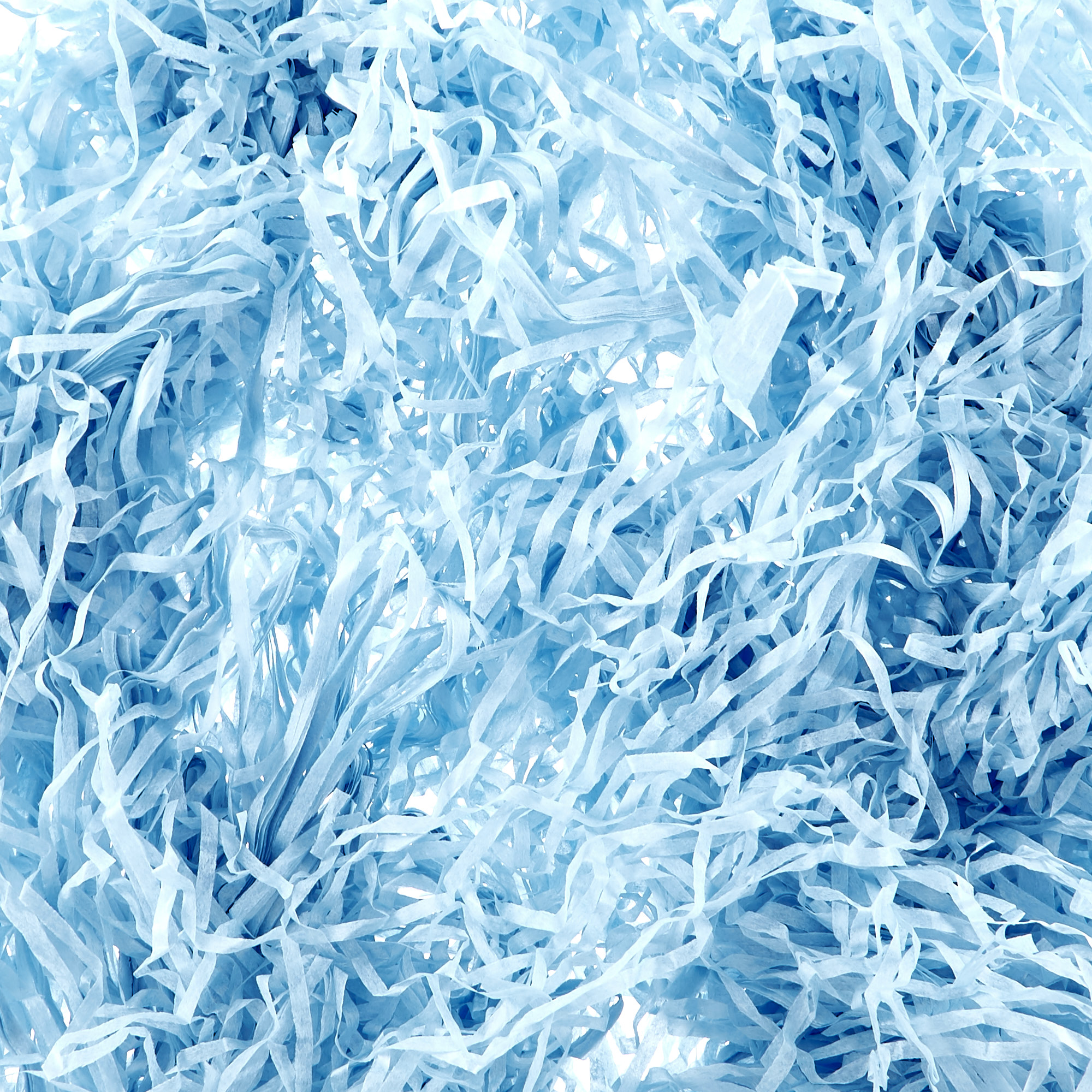 Light Blue Shredded Tissue Paper