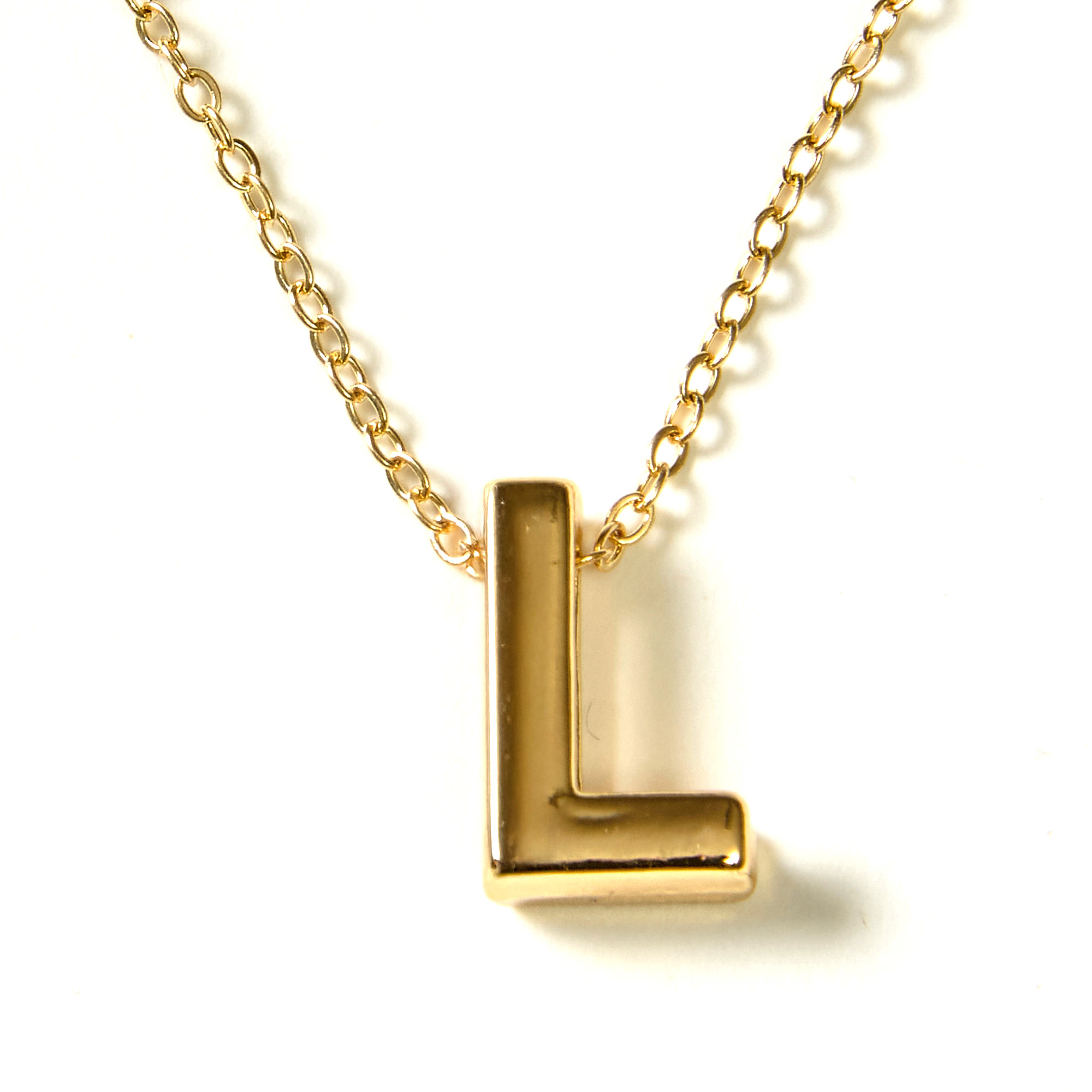 Pretty Personal Monogram Necklace - Choose Your Letter