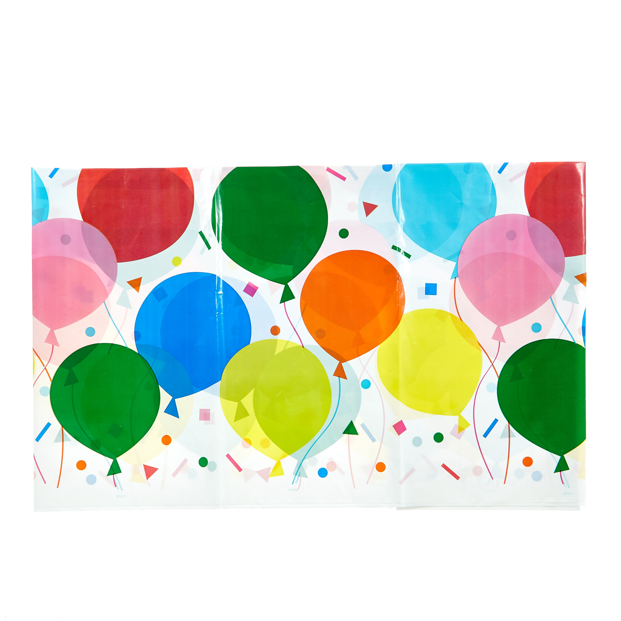 Colourful Birthday Balloons Party Tableware & Decorations Bundle - 8 Guests