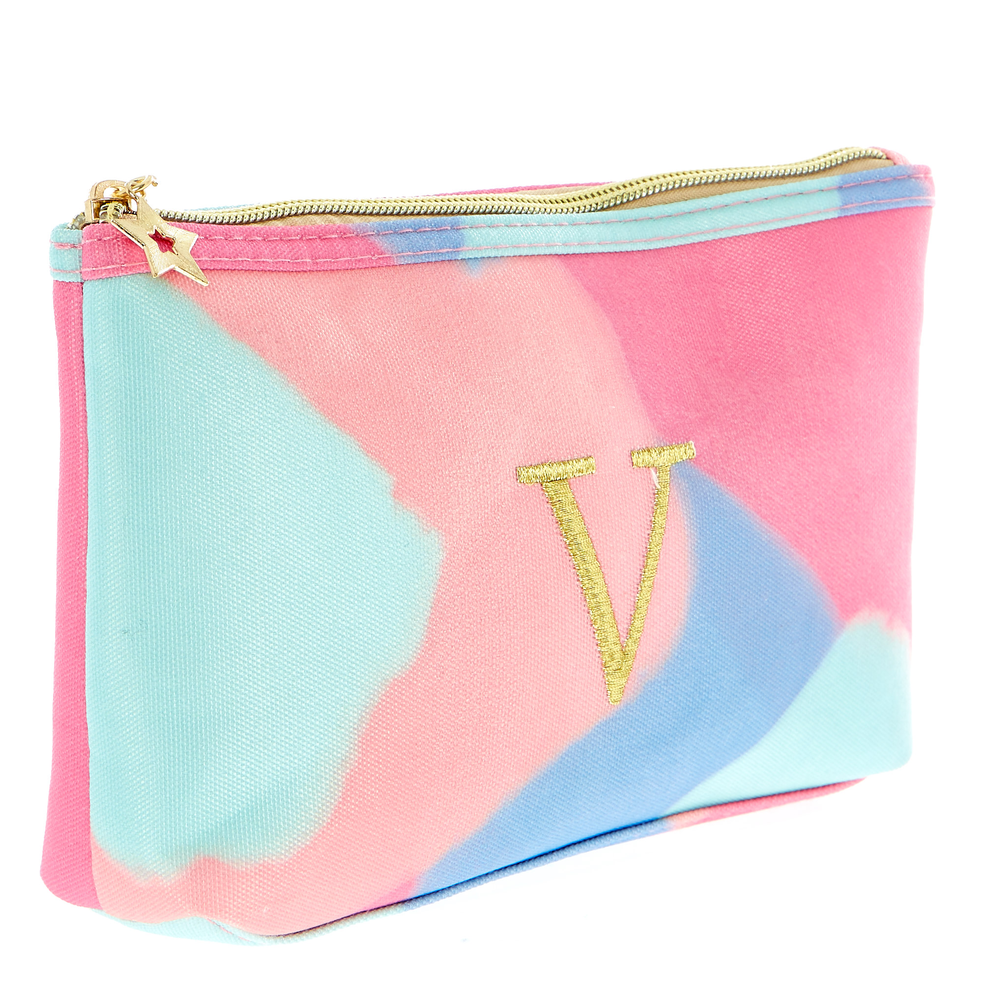 Alphabet Make Up Bag - V