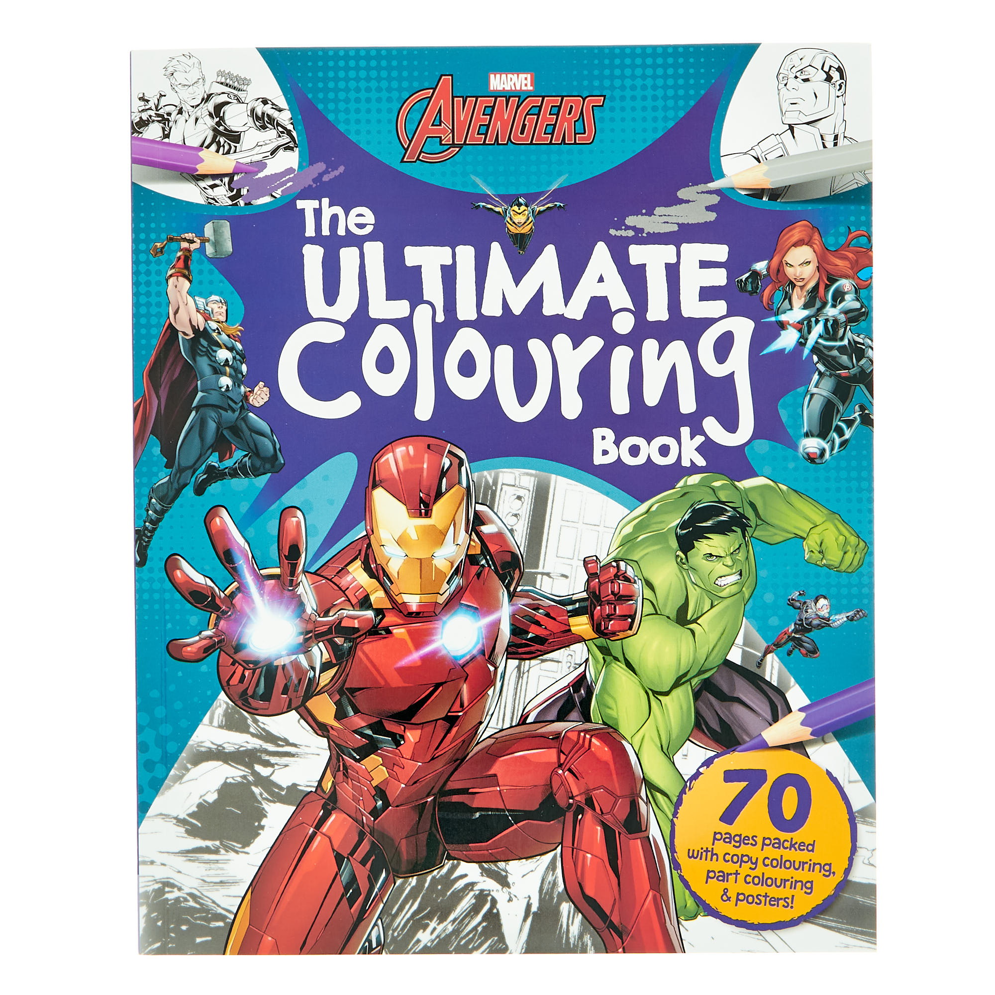 Marvel Avengers: The Ultimate Colouring Book