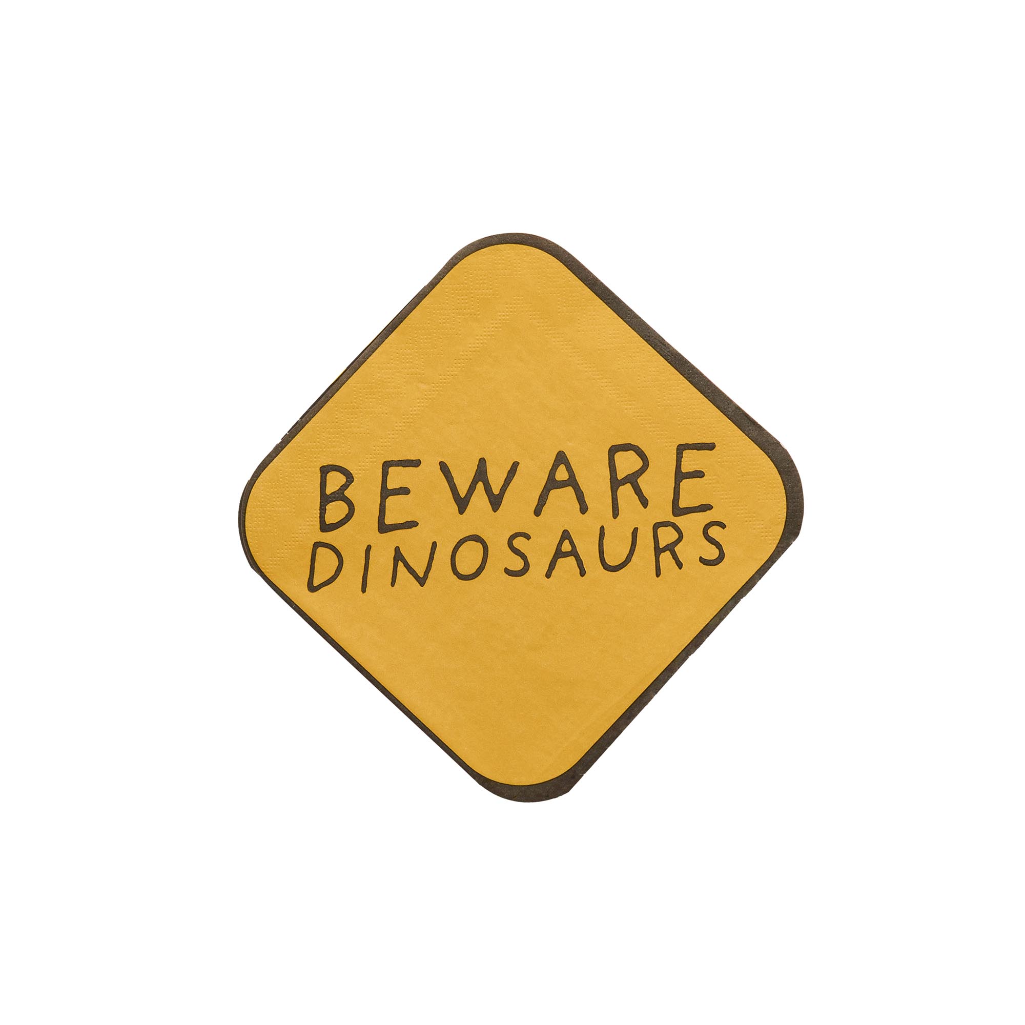 Beware Dinosaurs Paper Napkins - Pack of 16