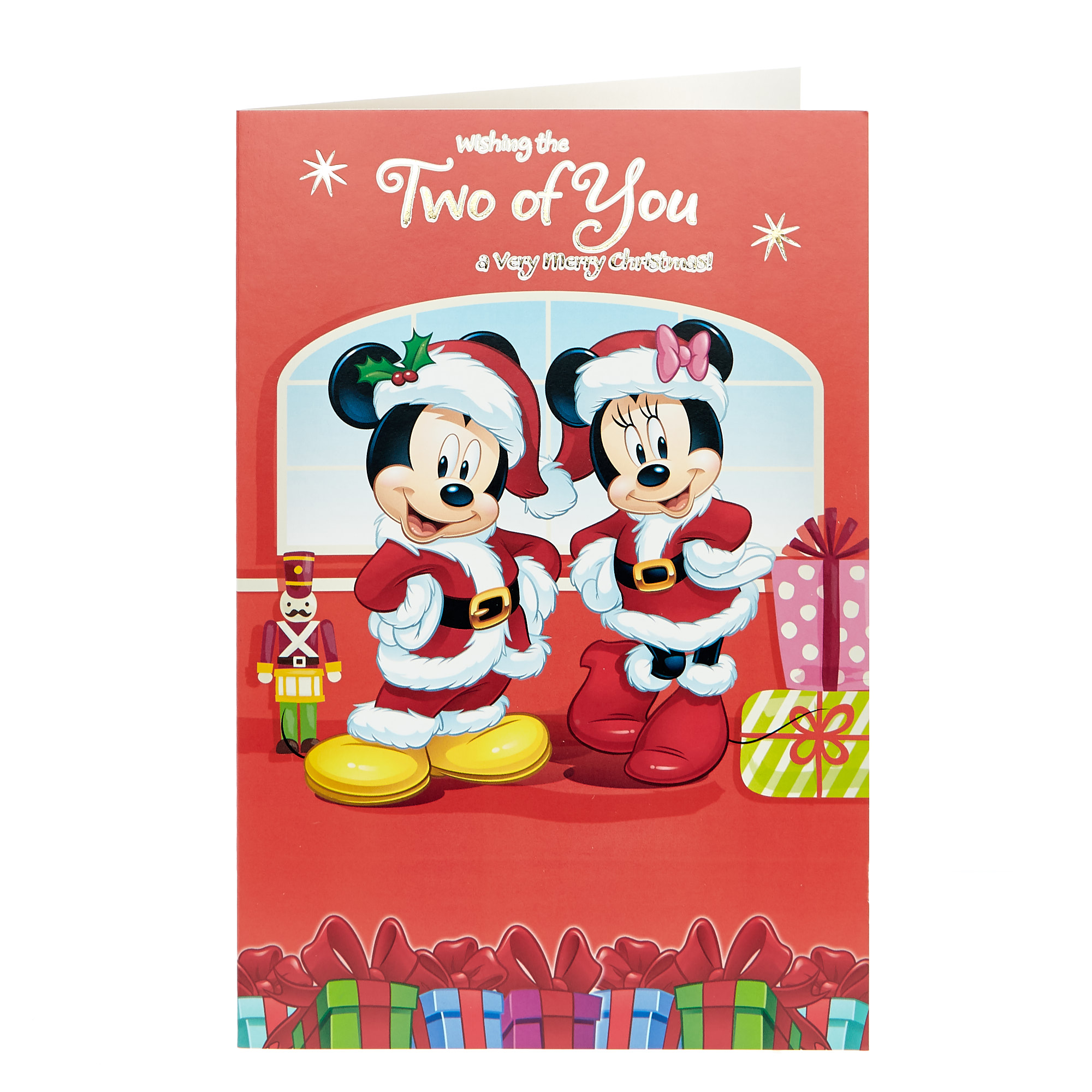 Mickey & Minnie Mouse Christmas Card - The Two of You