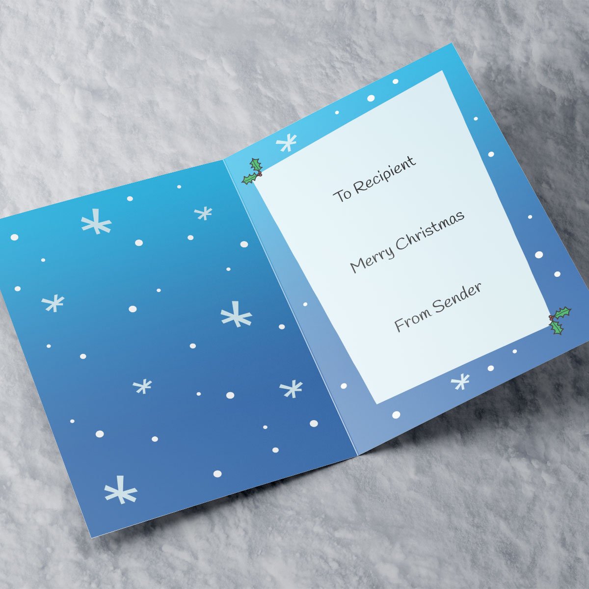 Personalised Christmas Card - Twitter Insult