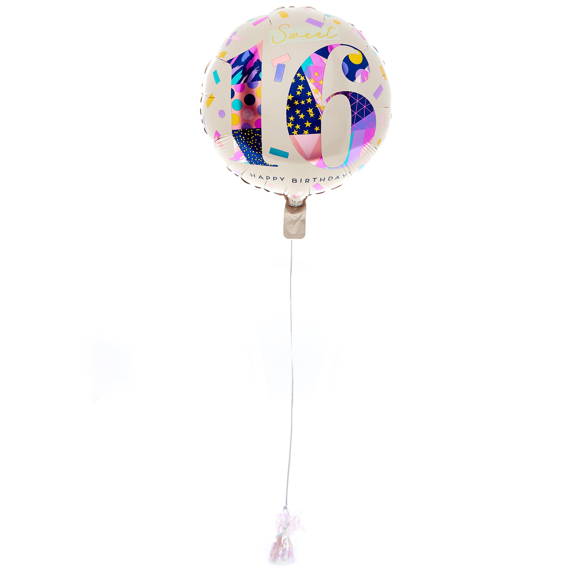 Sweet 16th Birthday Balloon & Lindt Chocolate Box - FREE GIFT CARD!
